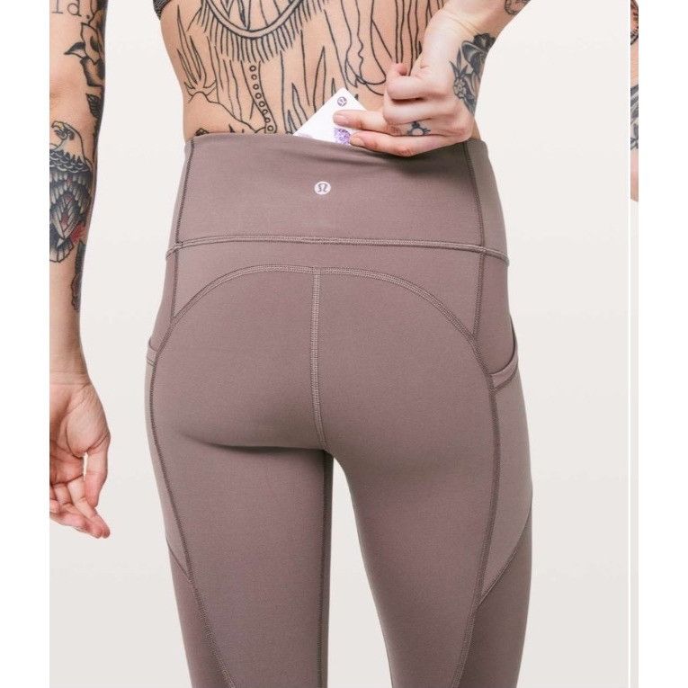 Lululemon Lululemon All The Right Places Crop II *23"Antique Bark Size Size 28" / US 6 / IT 42 - 5 Thumbnail