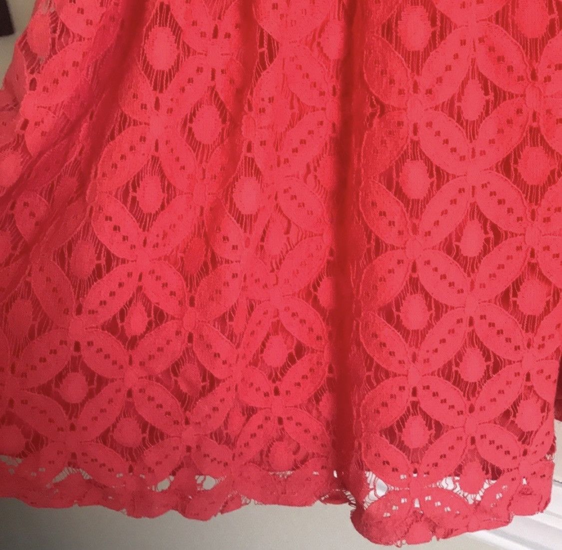Other TRIXXI CORAL LACE EMBROIDERED BUTTON UP MINI DRESS Size M / US 6-8 / IT 42-44 - 5 Thumbnail