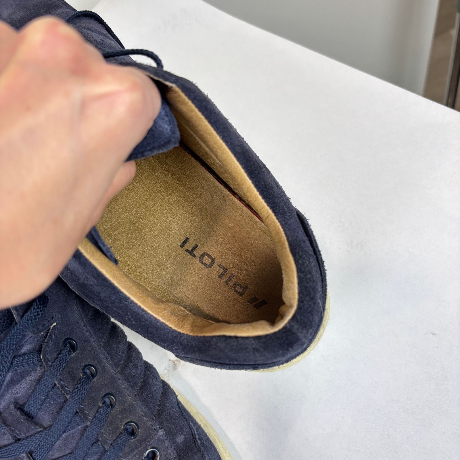 Other Piloti Pistone X Suede Driving Shoes Sneakers Men's 12 Size US 12 / EU 45 - 10 Thumbnail