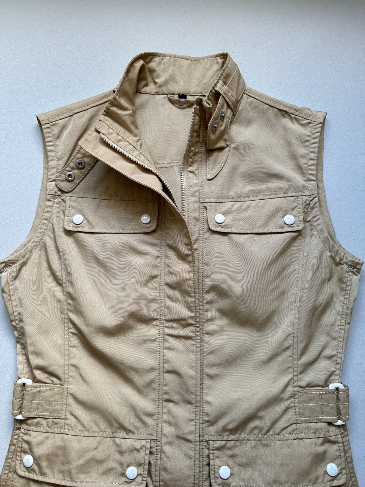 Fay Fay Biker Gilet Full Zip Womens Size M / US 6-8 / IT 42-44 - 7 Thumbnail