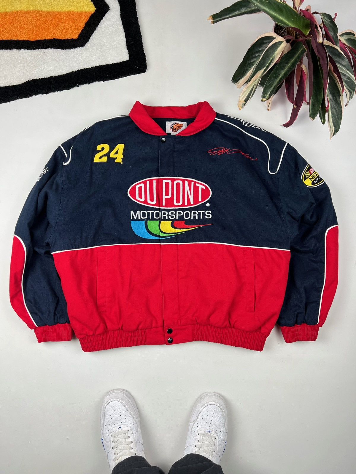 NASCAR × Streetwear × Vintage Vintage Nascar Jeff Gordon racing jacket ...