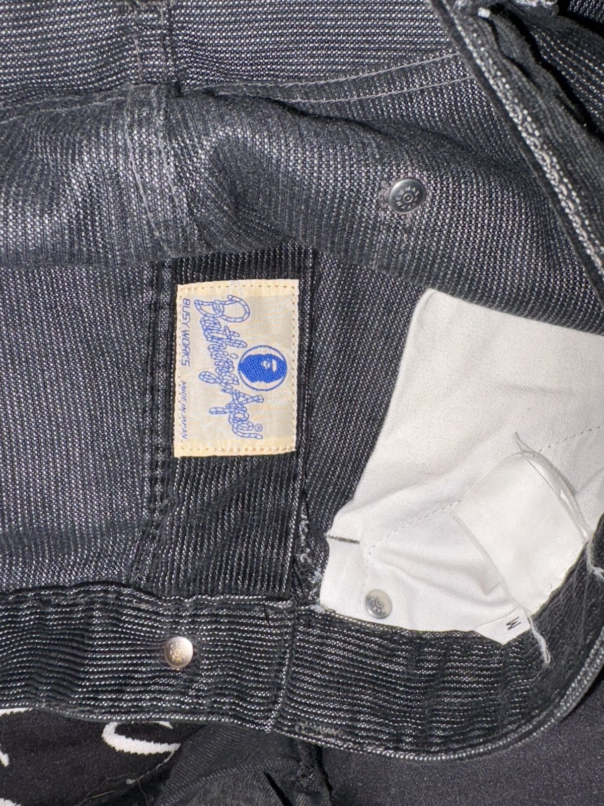 Bape Black Vintage Corduroy Bape Pants Size US 30 / EU 46 - 2 Thumbnail