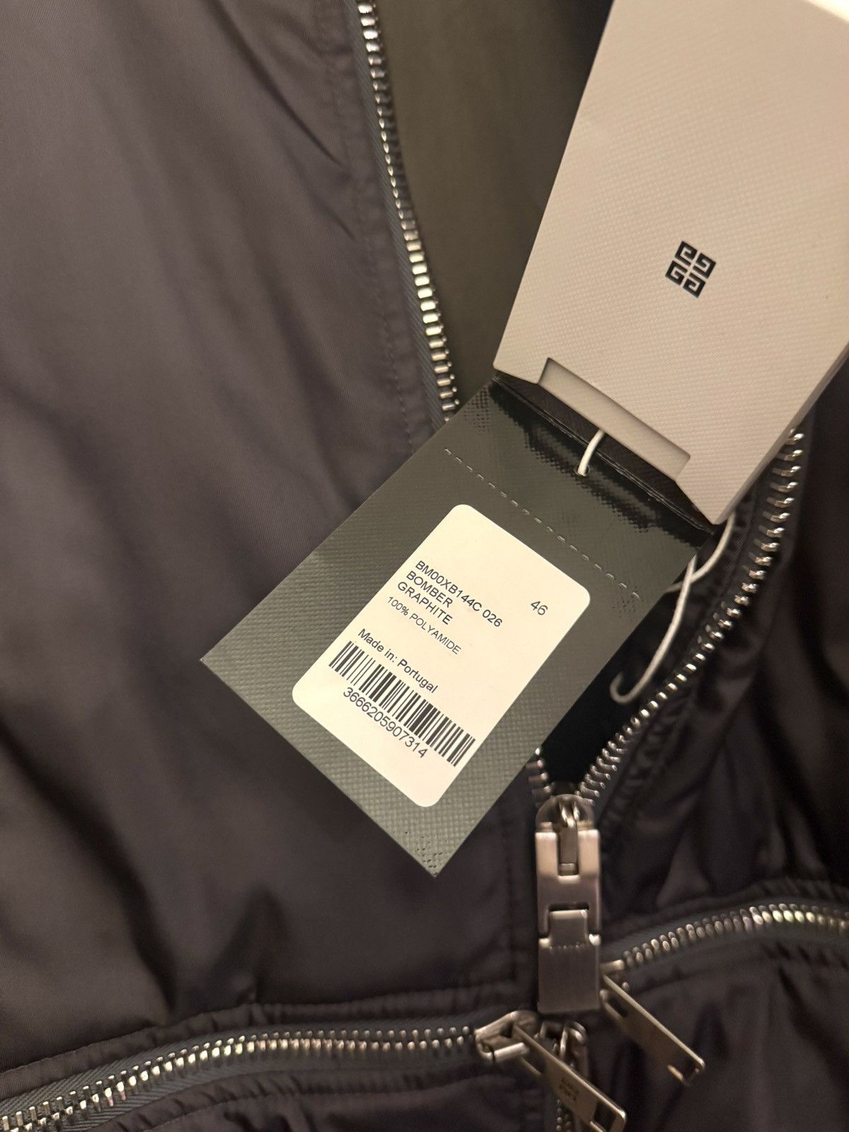 Givenchy Givenchy by MMW fw22 46 men grey stin bomber jacket Size US S / EU 44-46 / 1 - 7 Thumbnail