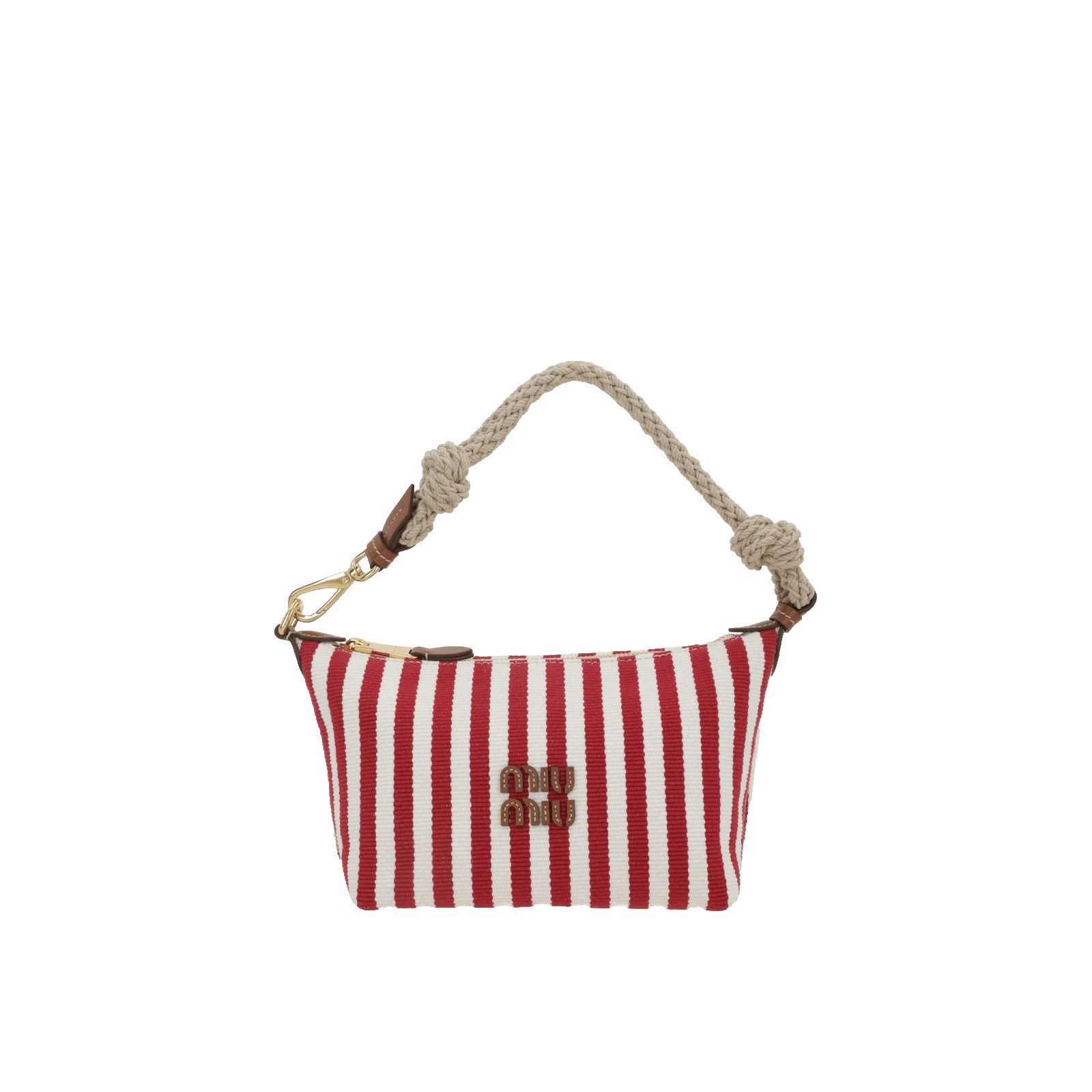 Miu Miu MIU MIU Crochet Ruby Red/Cognac Bag New & Authentic Size ONE SIZE - 1 Thumbnail