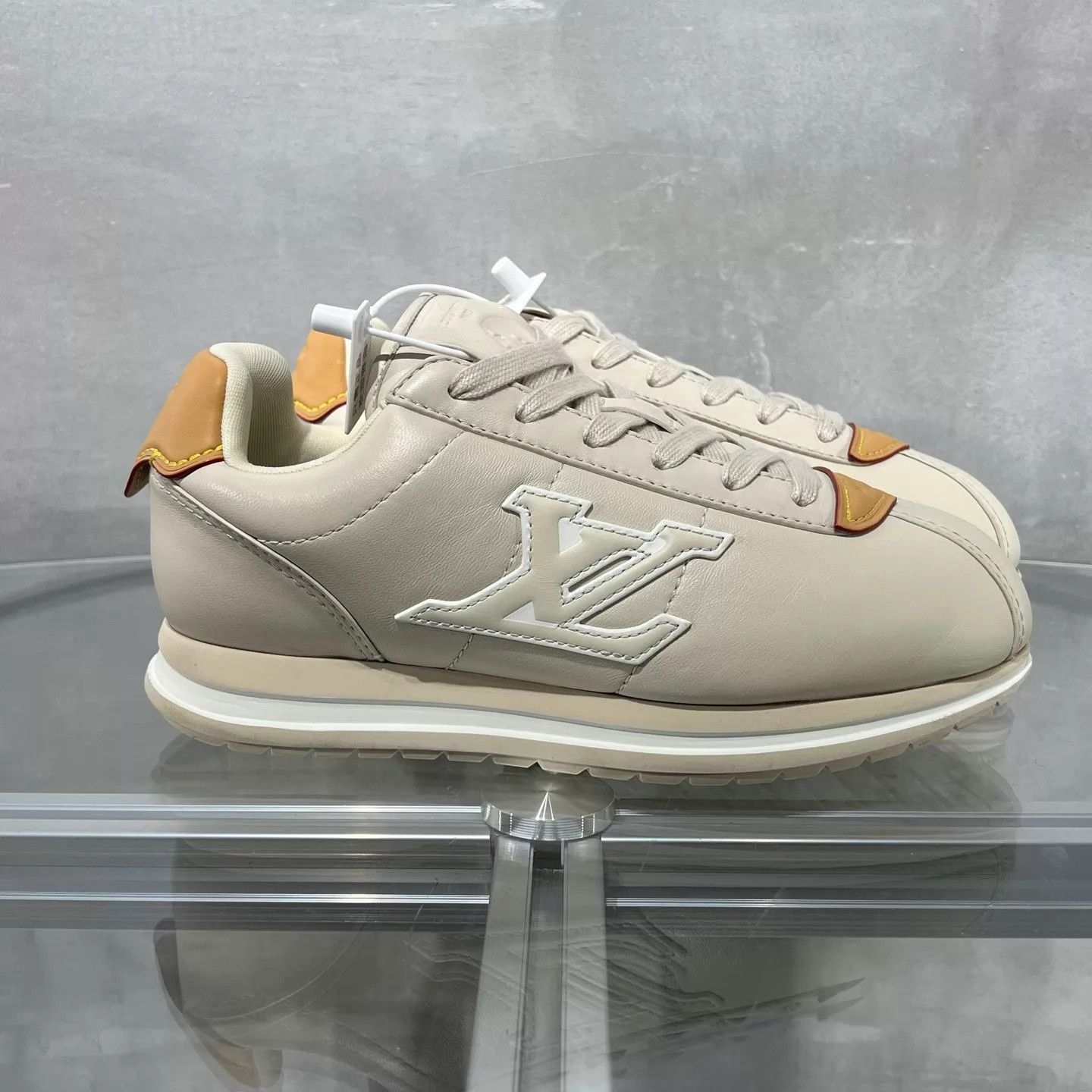 Louis Vuitton LV x Nigo buttersoft FW25 beige Waffle Racer UK6 (40) Size US 7 / EU 40 - 4 Thumbnail