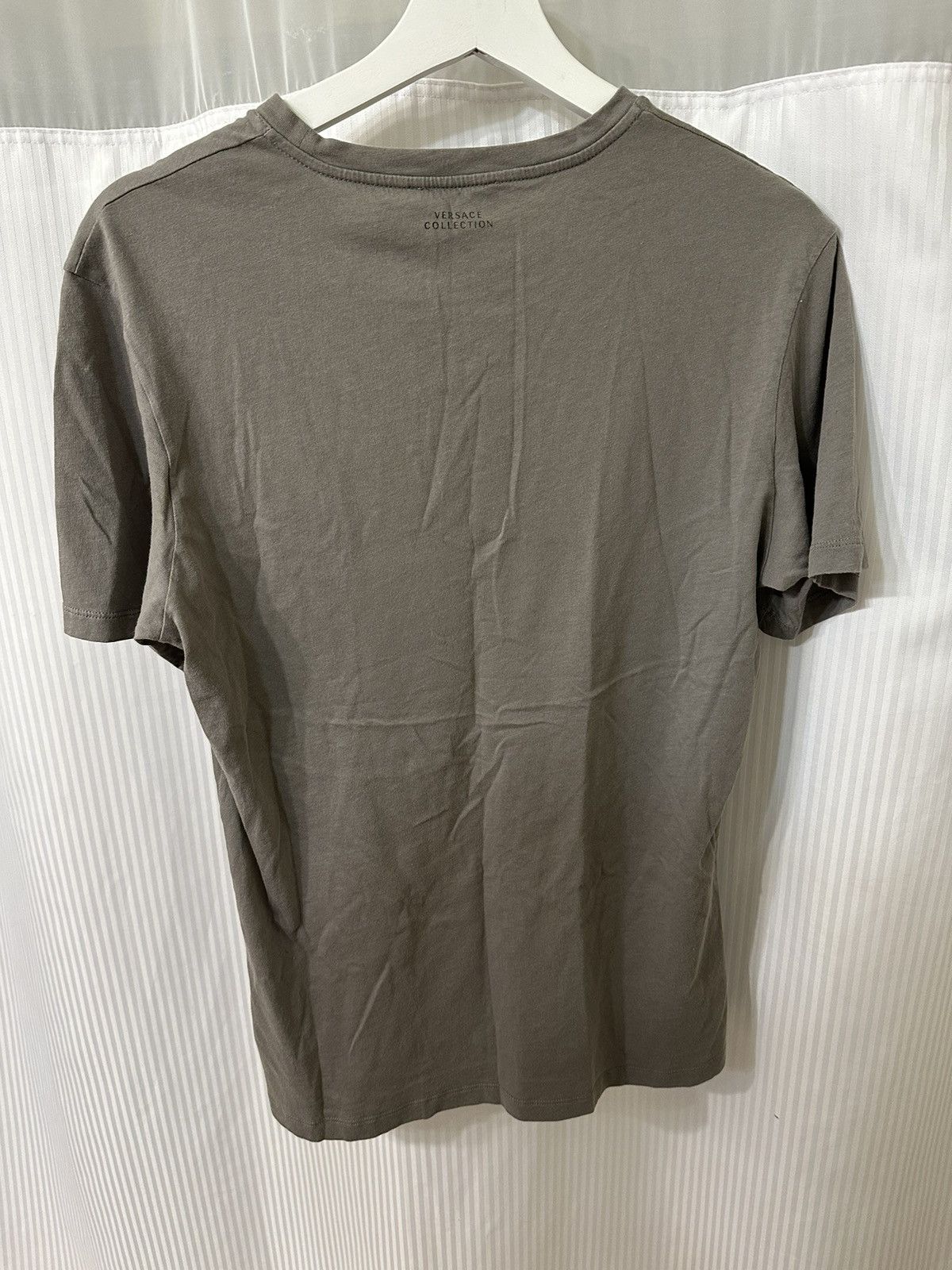 Versace Versace Collection Gray Medusa Graphic Tee Shirt (Small) Size US S / EU 44-46 / 1 - 2 Thumbnail