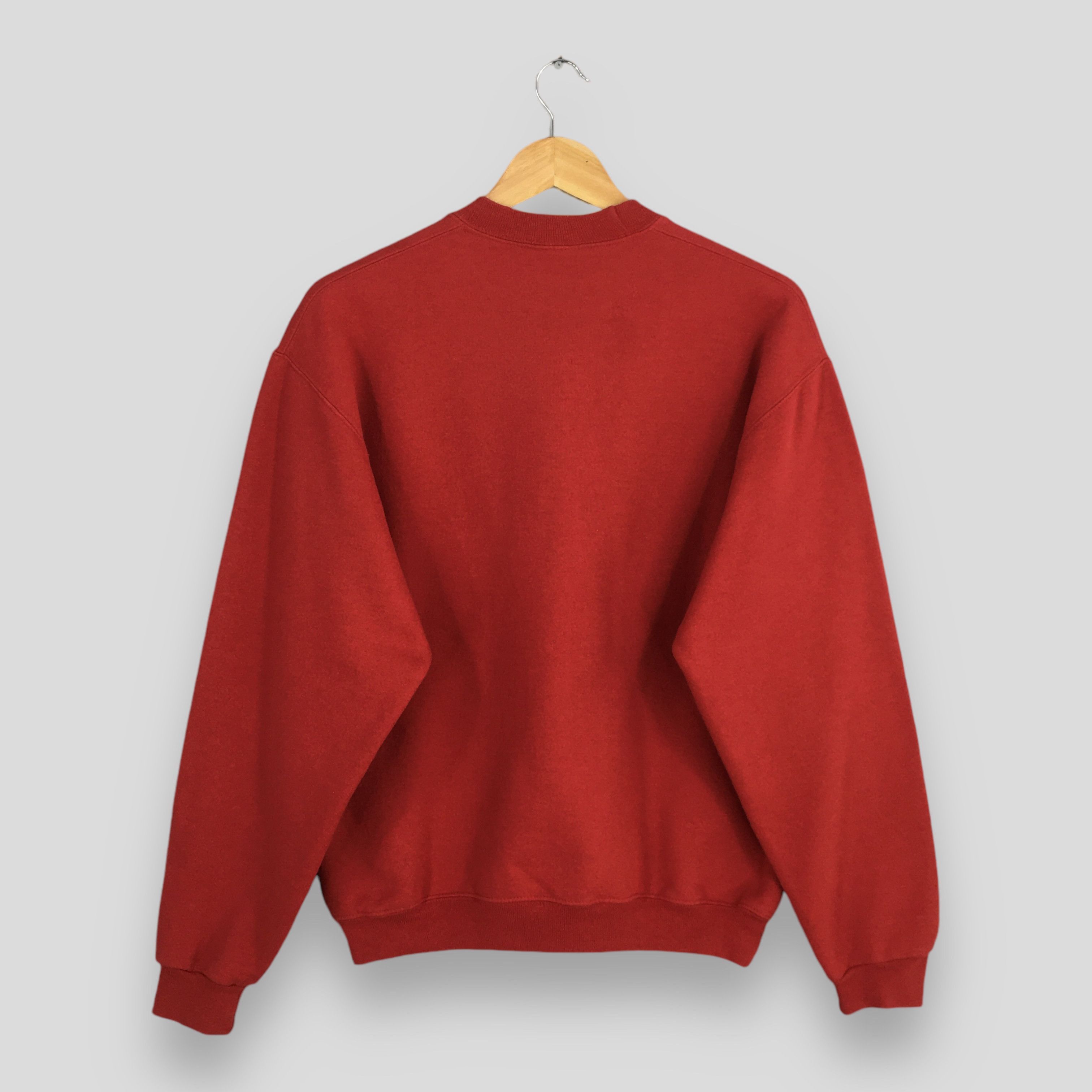 Jerzees Vintage Newton Softball Athletics Red Sweatshirt Medium Size US M / EU 48-50 / 2 - 6 Thumbnail