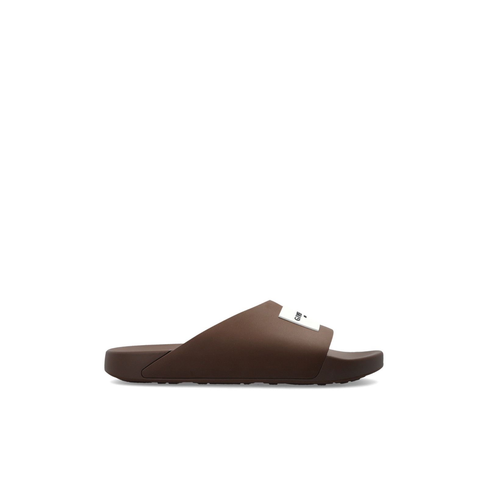 GIVENCHY Brown Rubber Flip Flops New And Authentic (Men's si