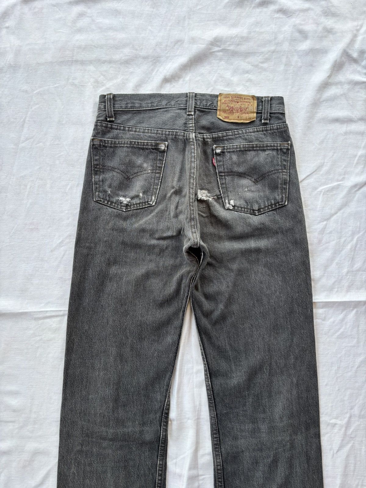 Kapital Vintage Levis 501 Rick Owens Style Distress Denim USA MADE Size US 30 / EU 46 - 6 Thumbnail