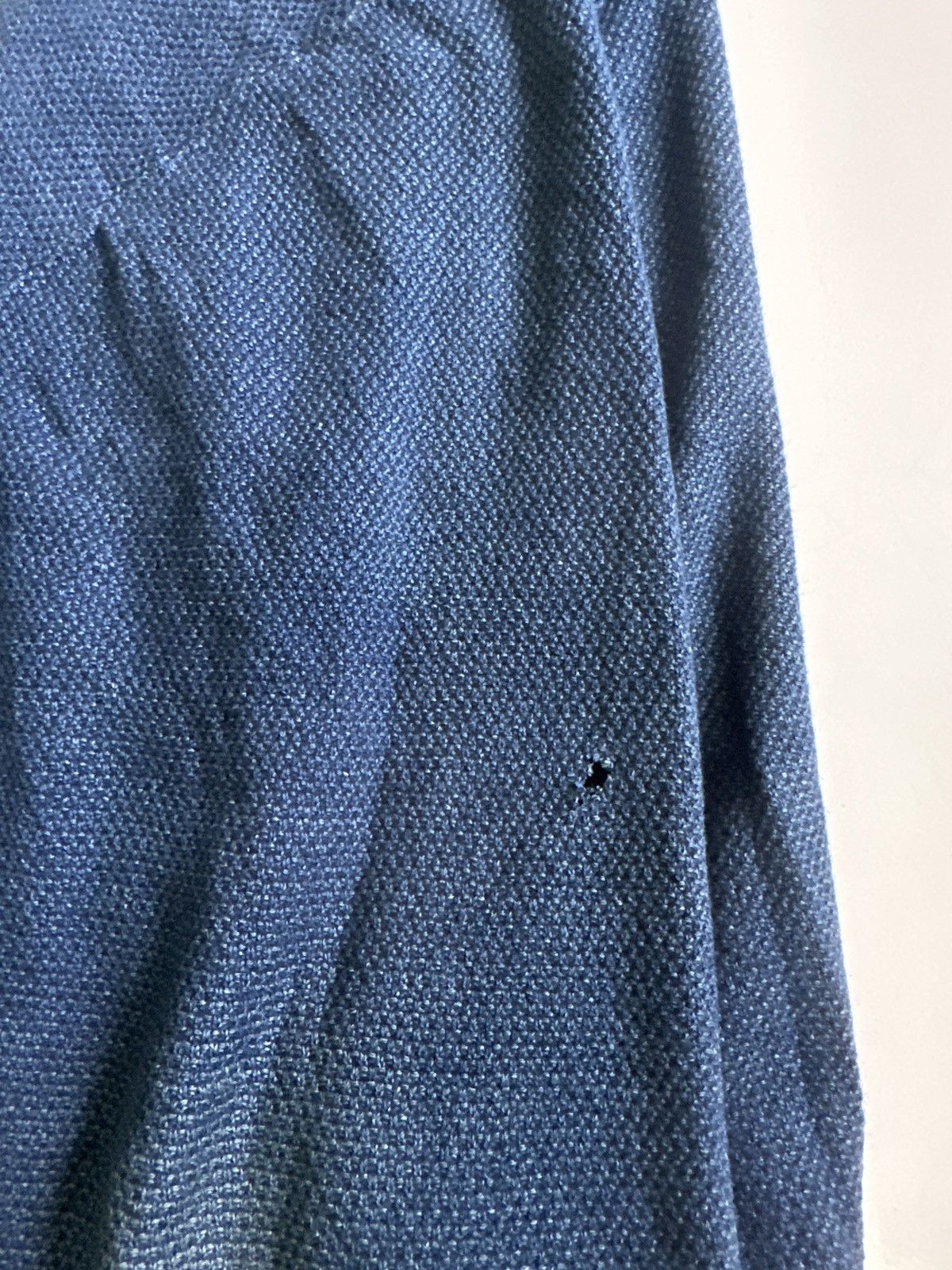 Japanese Brand × monkey time Vintage Monkey Time Indigo Cardigan Sweater Size US M / EU 48-50 / 2 - 9 Thumbnail