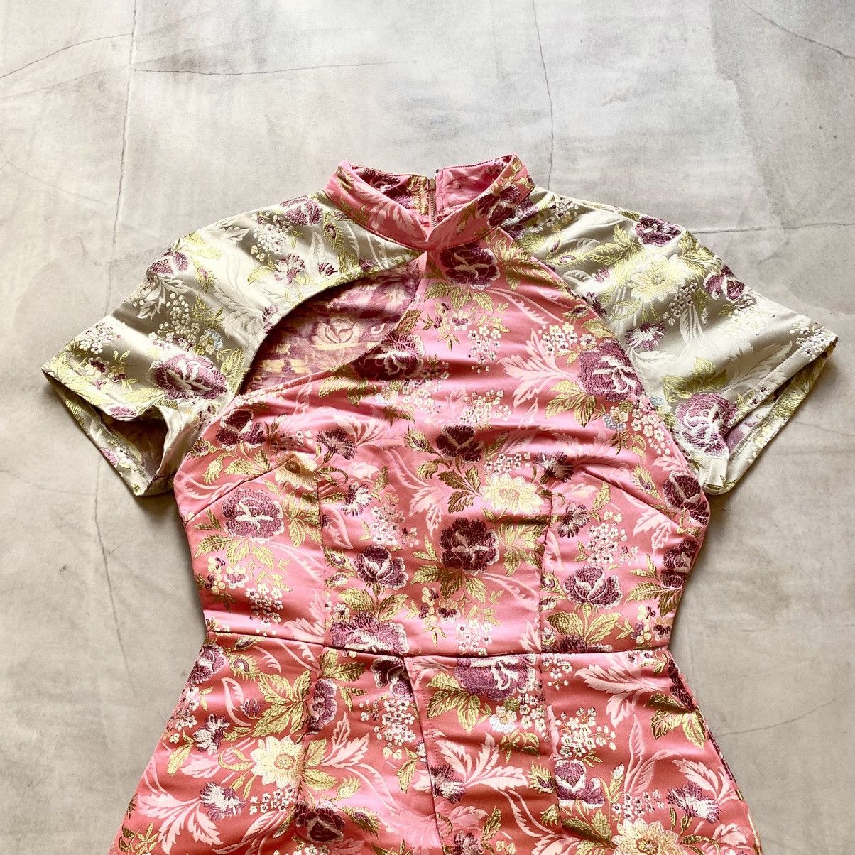 Hysteric Glamour Japan Traditional Geisha Flower Floral Vintage Midi Dress Size M / US 6-8 / IT 42-44 - 2 Thumbnail