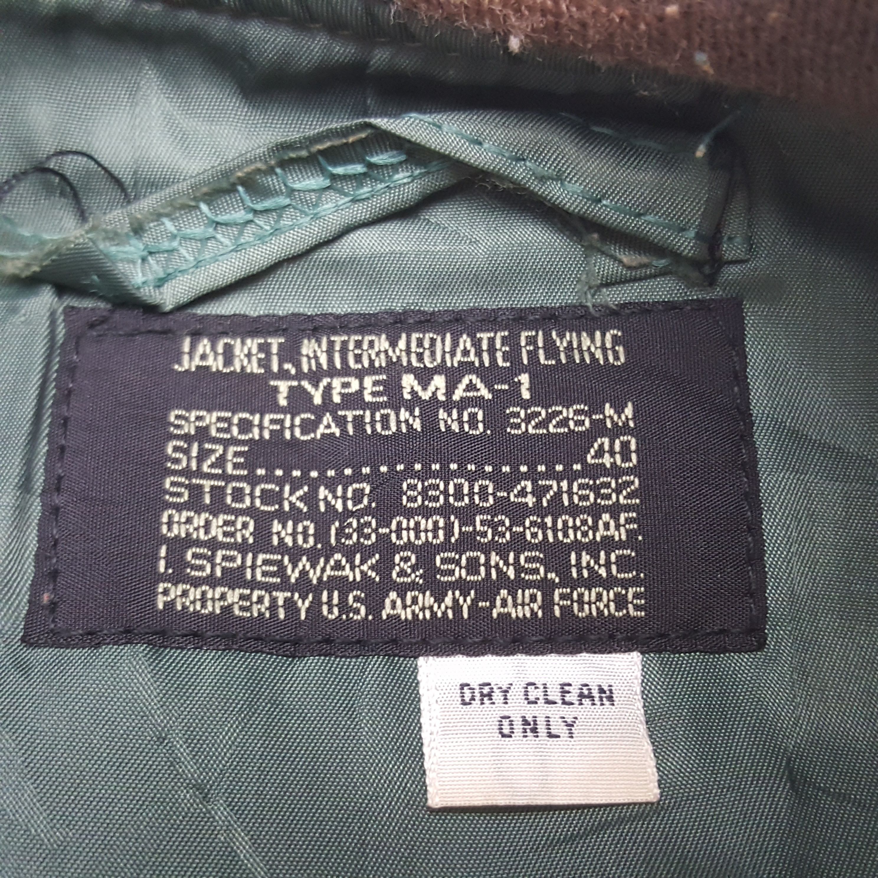 If Six Was Nine × Vintage Vintage Us Air Force x Custom Scorpion Bomber Jacket Size US M / EU 48-50 / 2 - 6 Thumbnail