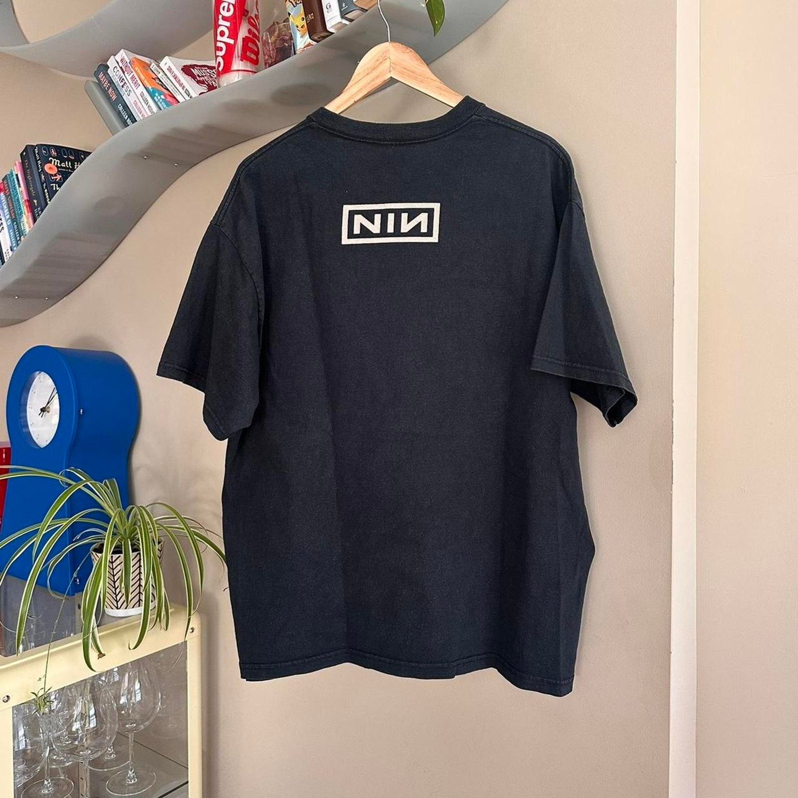Band Tees × Vintage Vintage Nine Inch Nails Band Shirt Size US XL / EU 56 / 4 - 6 Thumbnail
