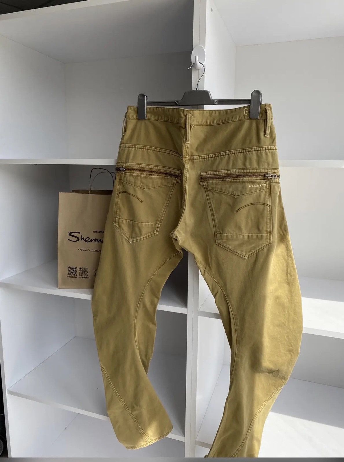 G-Star × Vintage Vintage G-Star Raw Denim Brown Pants Size US 36 / EU 52 - 7 Thumbnail