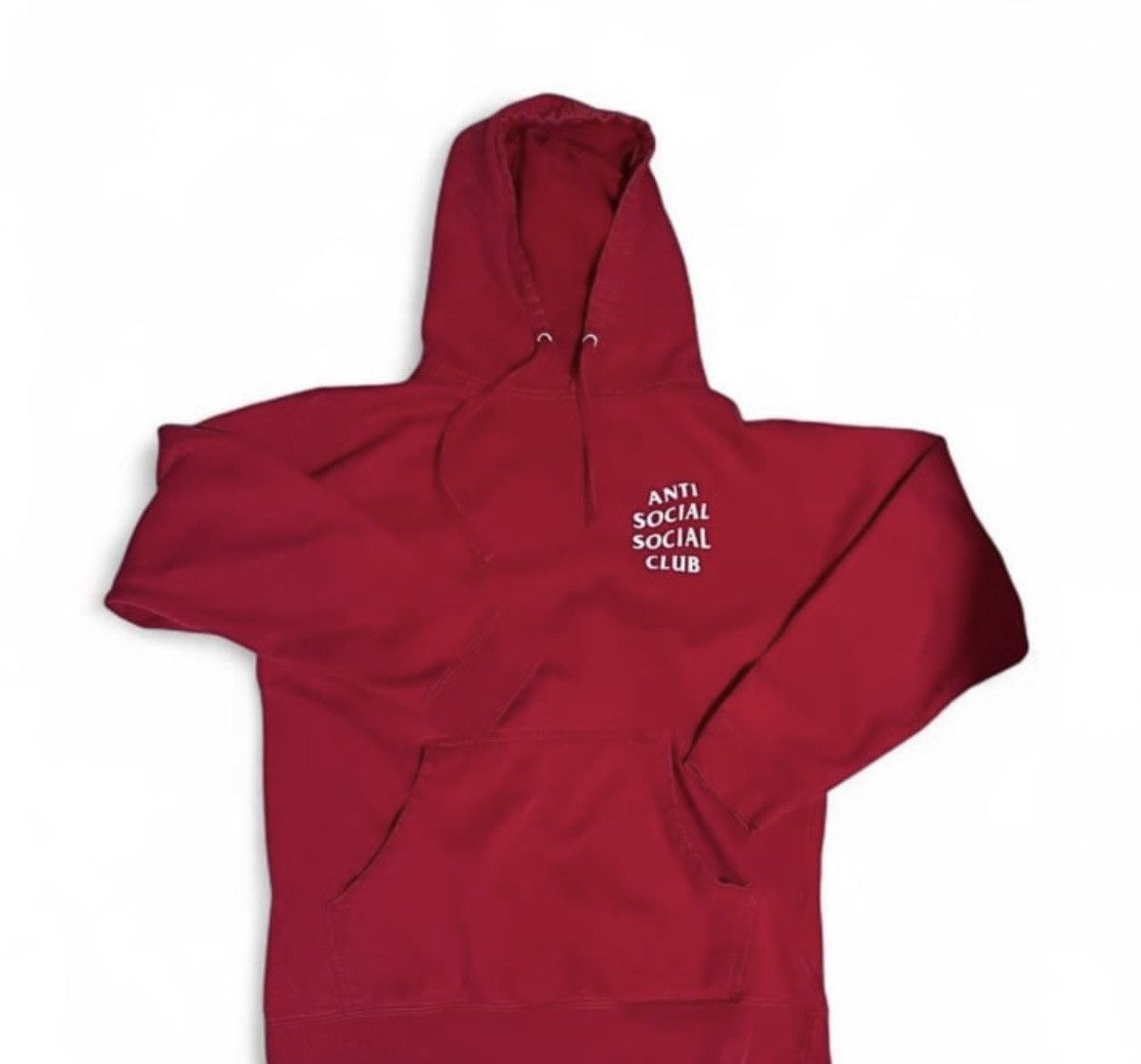 Anti Social Social Club Anti Social Social Club Red Hoodie Size US M / EU 48-50 / 2 - 1 Thumbnail