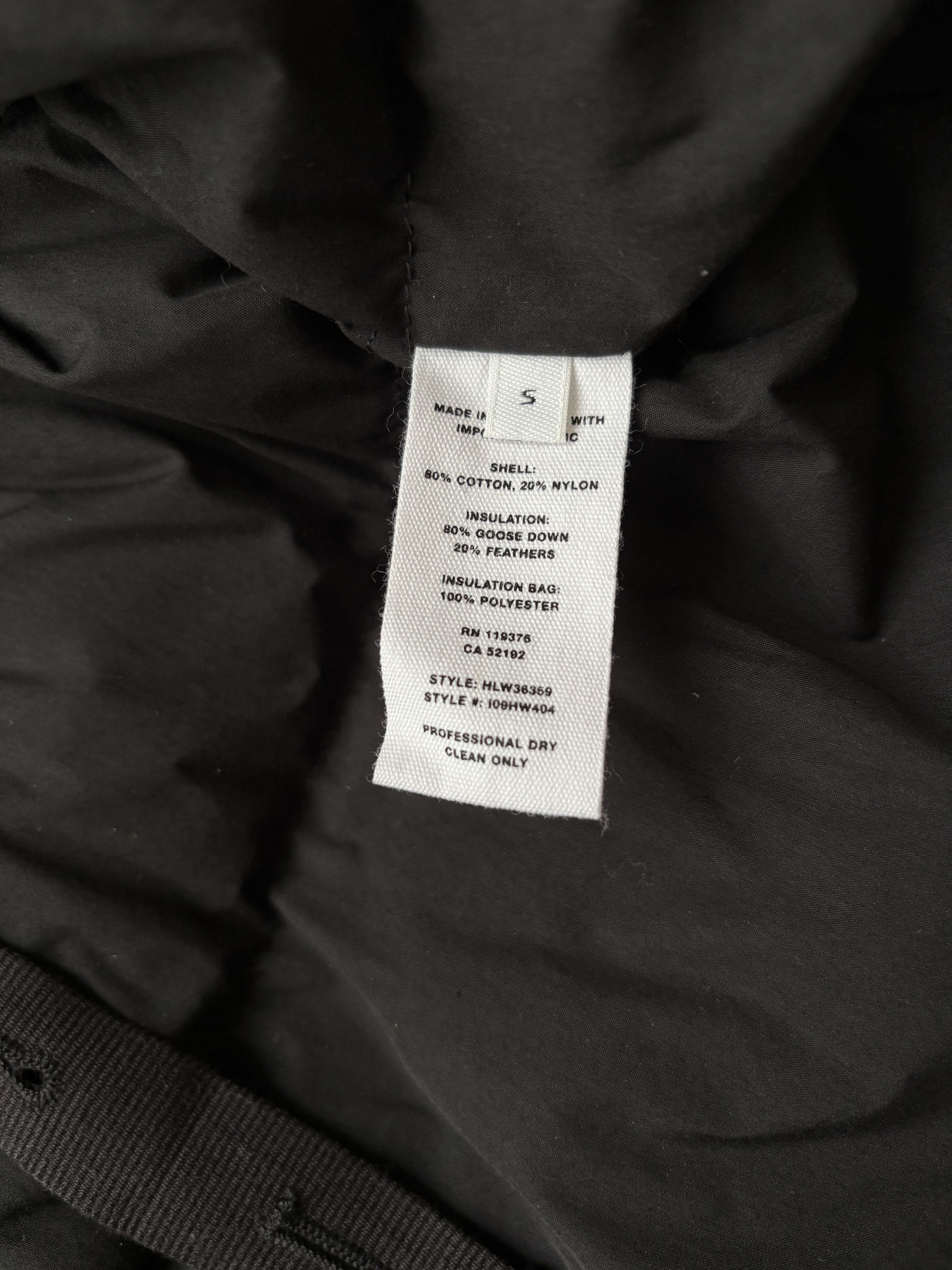 Helmut Lang ⚡️QUICK SALE⚡️Helmut Lang Black Down Puffer Jacket Size US S / EU 44-46 / 1 - 8 Thumbnail