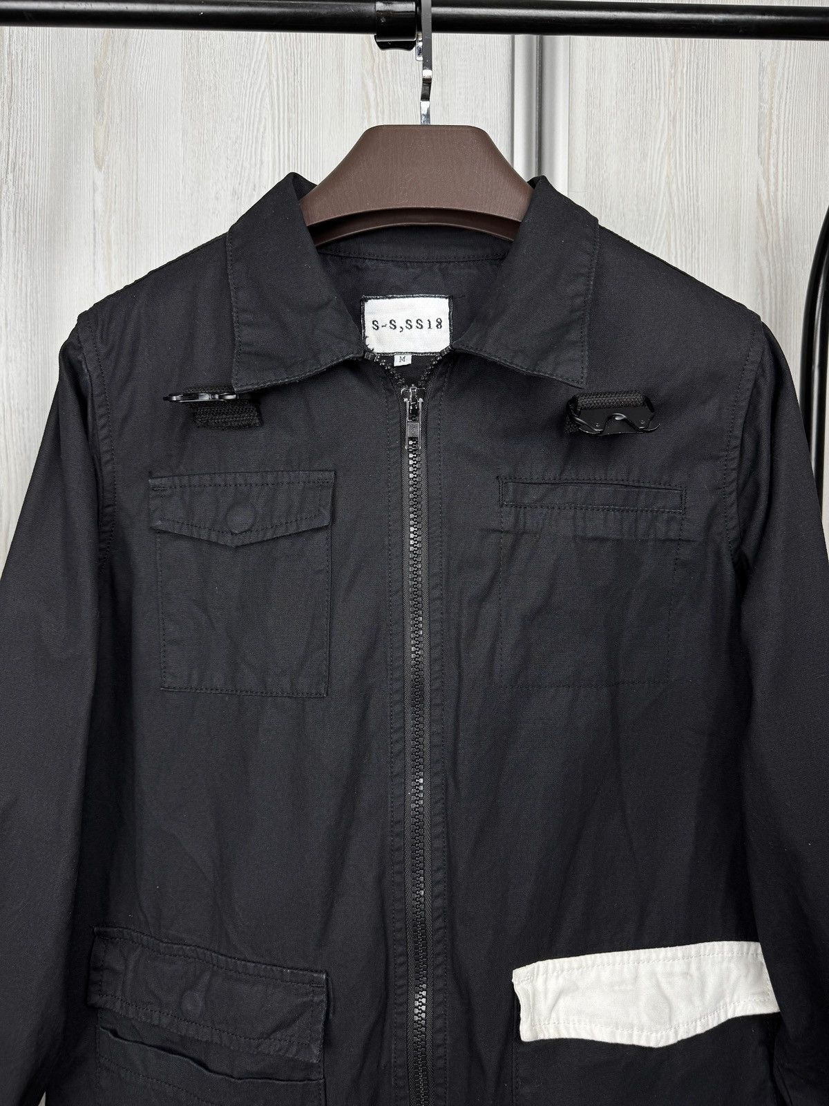 Other Sol-Sol South African brand black jacket with white pocket M Size US M / EU 48-50 / 2 - 3 Thumbnail
