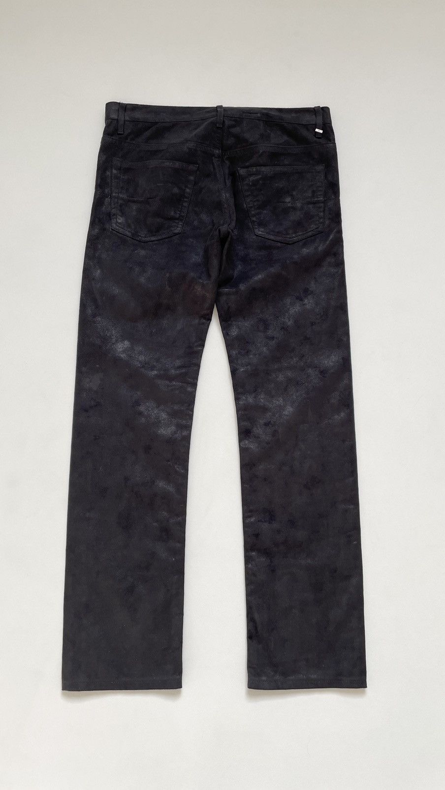 Dior A/W 08 Black Glitter Moleskin Trousers Size US 30 / EU 46 - 13 Thumbnail