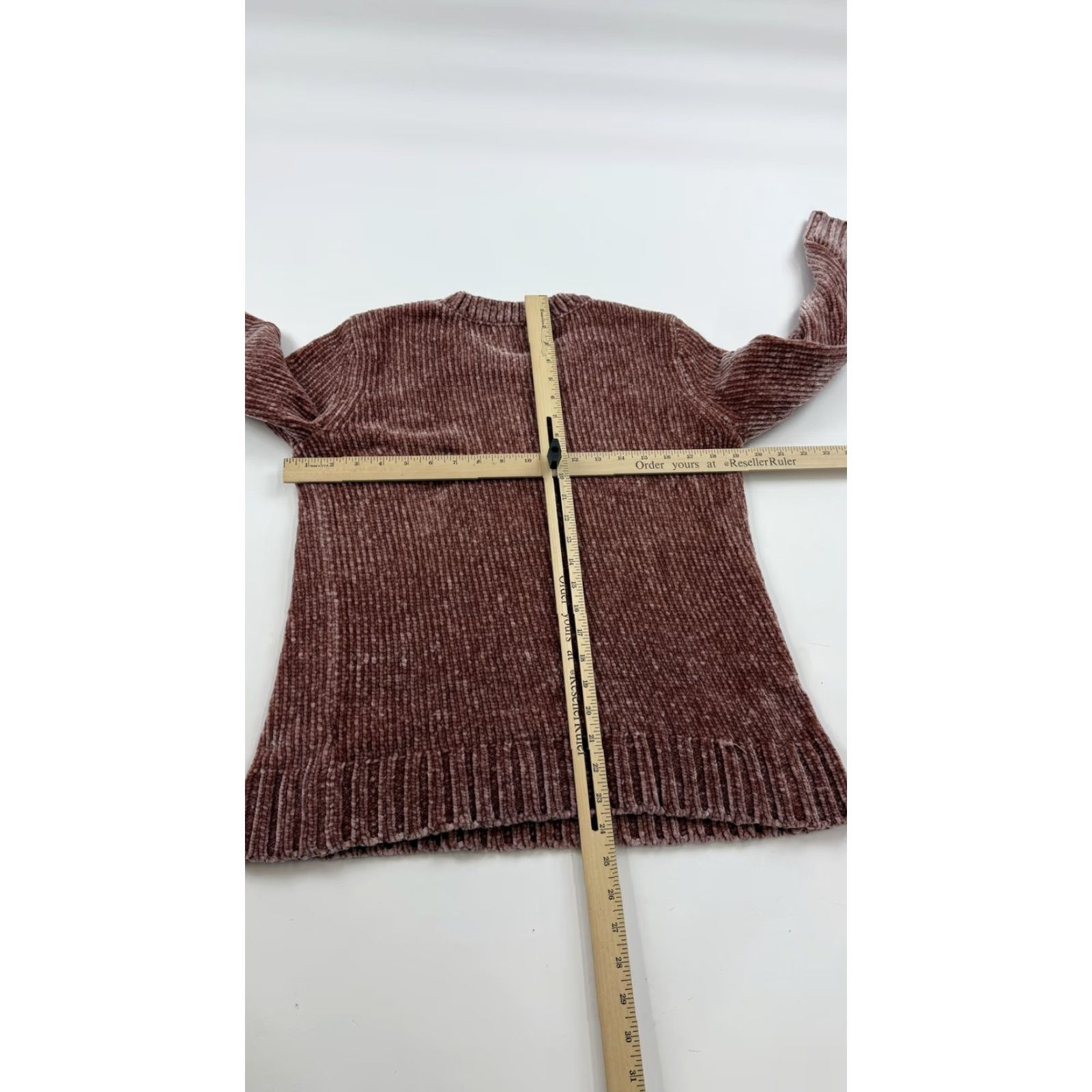Orvis Orvis Sweater Womens Small Pink Chenille Pullover Soft Cozy Ribbed Long Sleeve Size S / US 4 / IT 40 - 6 Thumbnail