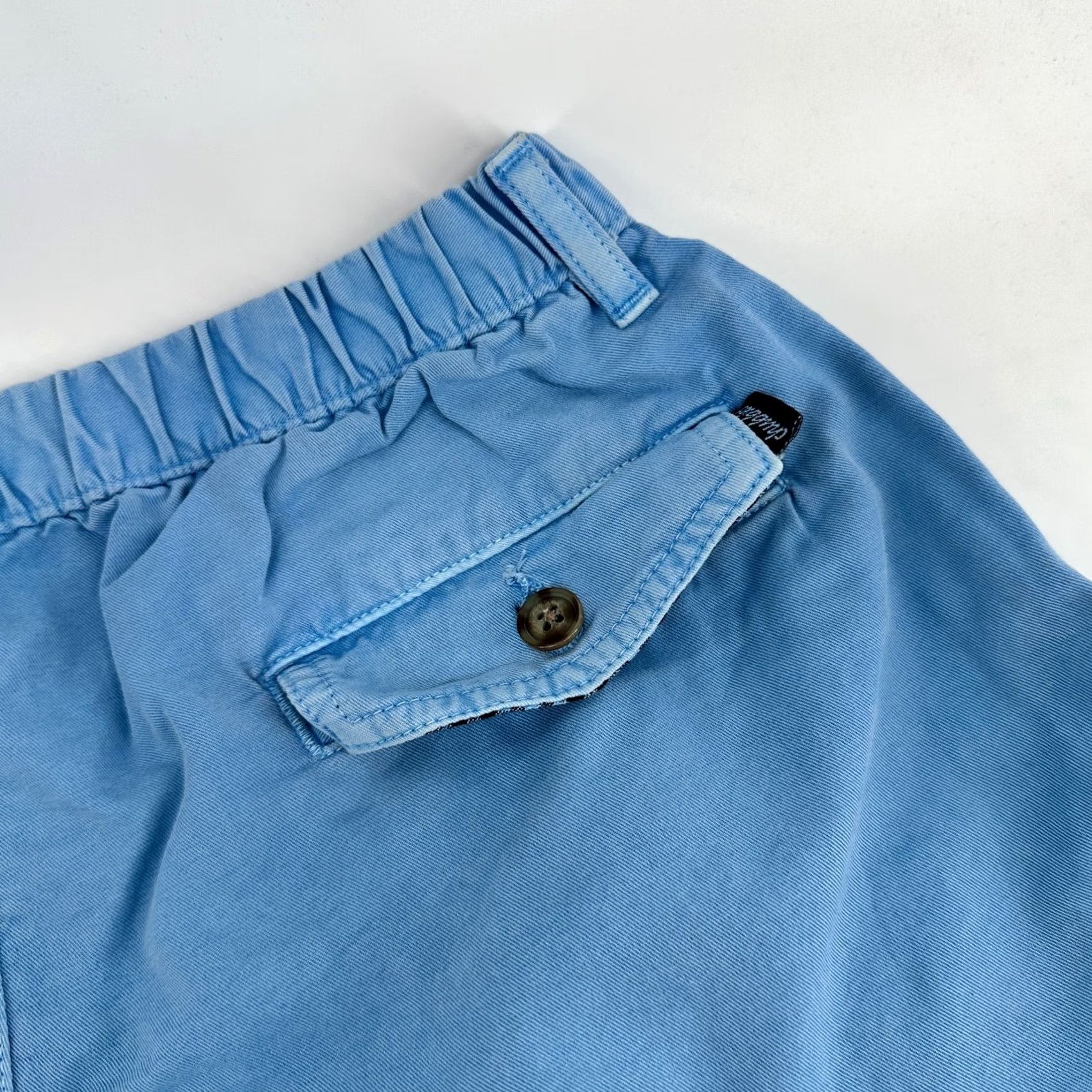 Chubbies Chubbies Chino Shorts Blue Women's M Cotton Stretch Slash Pockets Size 32" / US 10 / IT 46 - 7 Thumbnail