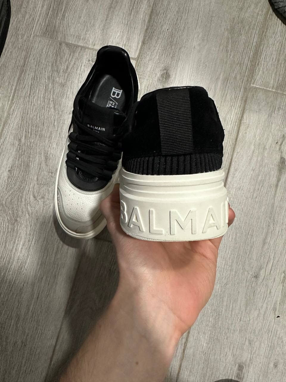 Balmain Balmain Men’s leather Sneakers Size US 10 / EU 43 - 6 Thumbnail