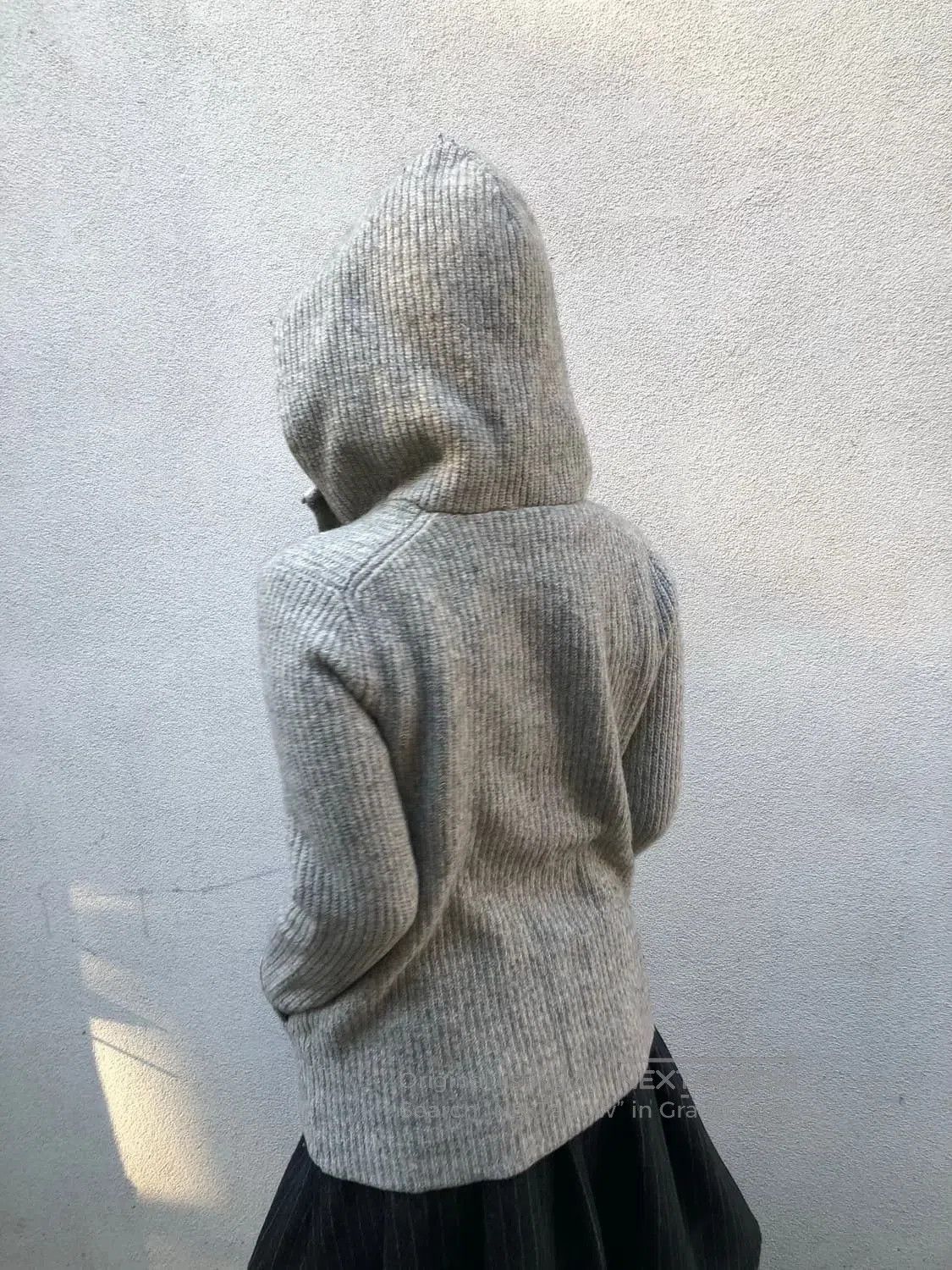 Armani Armani Vintage Knit Hooded Jacket. Size M / US 6-8 / IT 42-44 - 2 Thumbnail