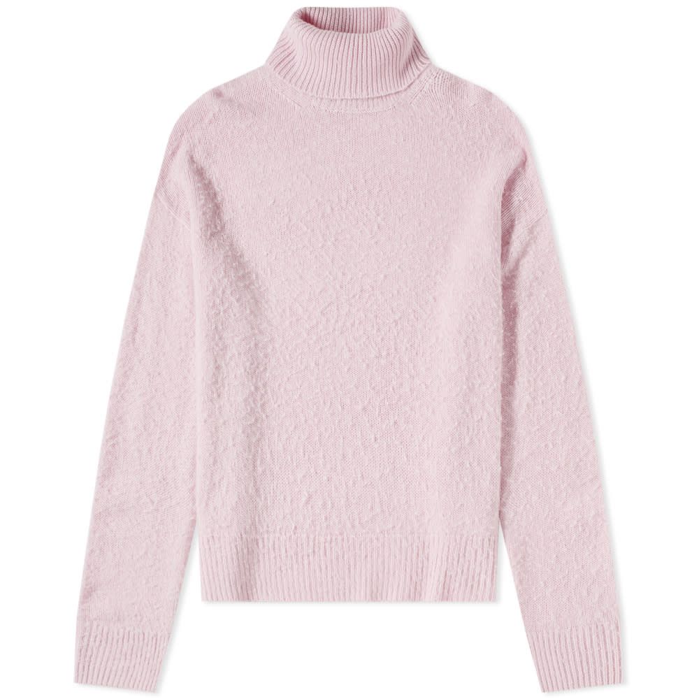 Acne Studios Rare Acne Studio Nyran Wool cshmere high neck pink sweater Size US XXL / EU 58 / 5 - 1 Thumbnail