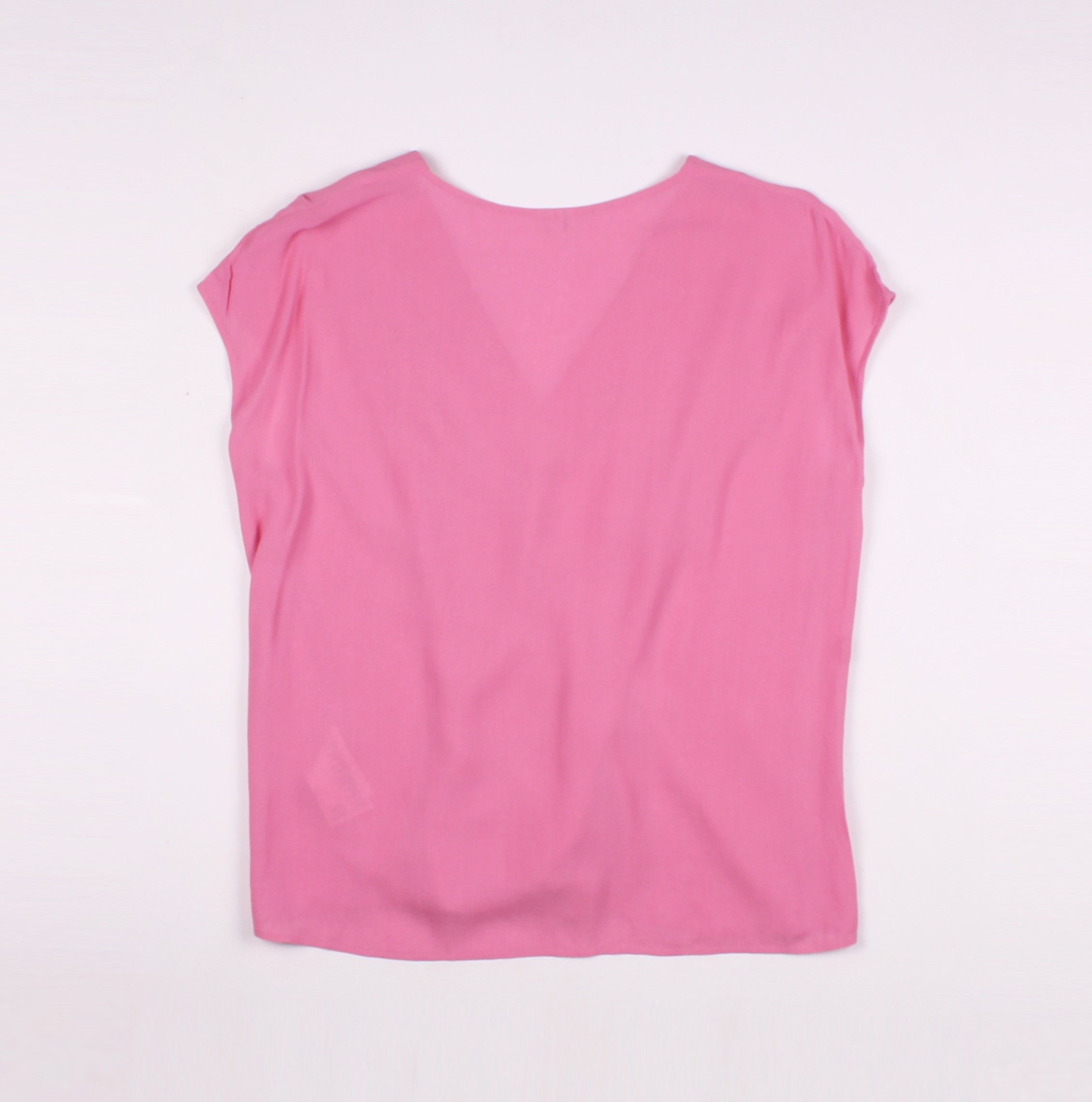 Arket Arket Baby Pink V-Neck Blouse Size S / US 4 / IT 40 - 7 Thumbnail