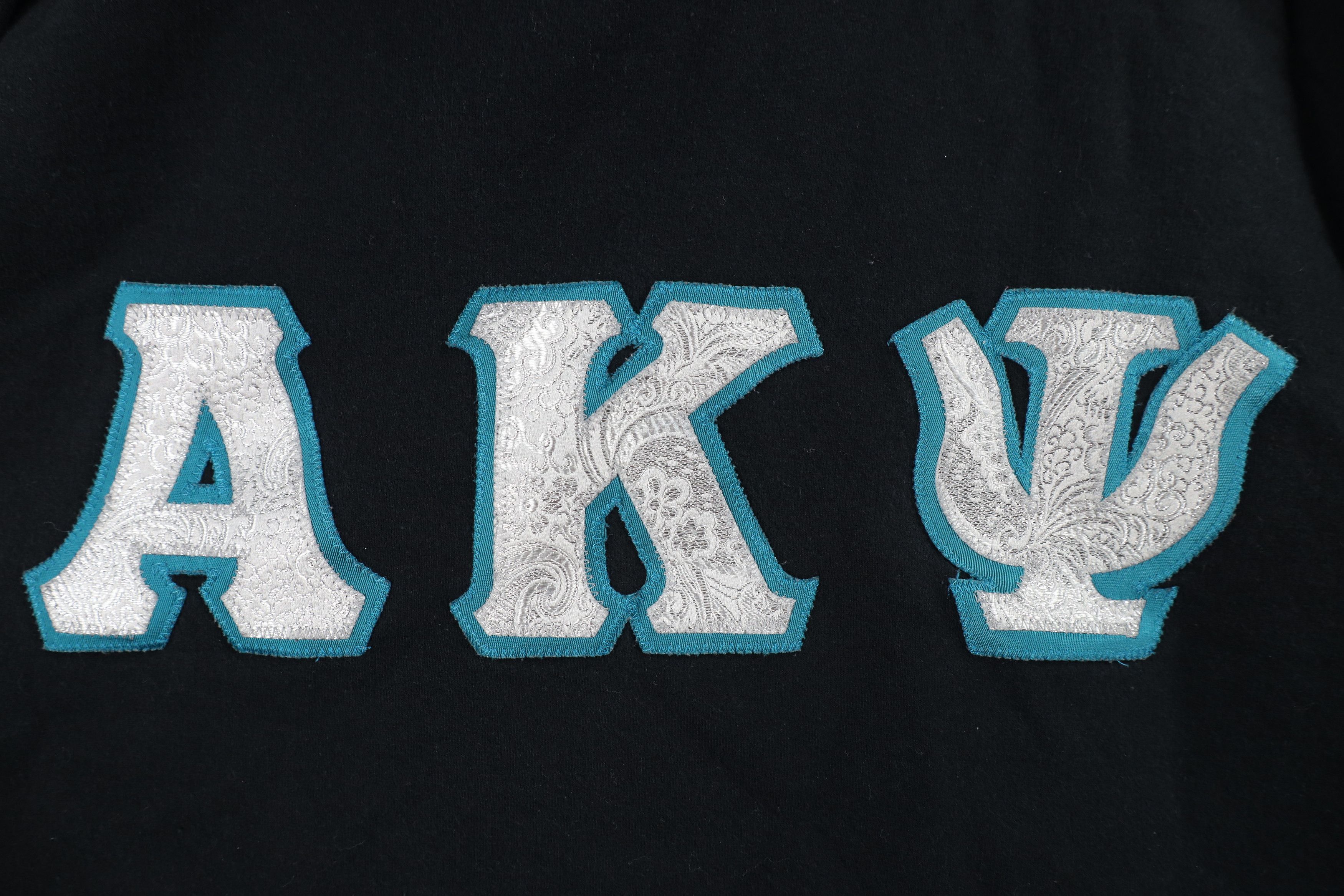 Vintage Vintage 90s Kappa Psi Fraternity Hoodie Sweatshirt Black Size US XL / EU 56 / 4 - 4 Thumbnail