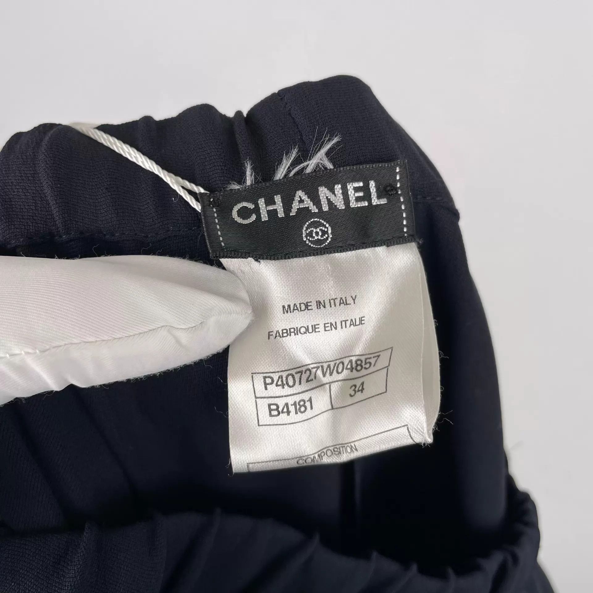 Chanel Chanel Linen Jumpsuit Black 34 Size XS / US 0-2 / IT 36-38 - 3 Thumbnail
