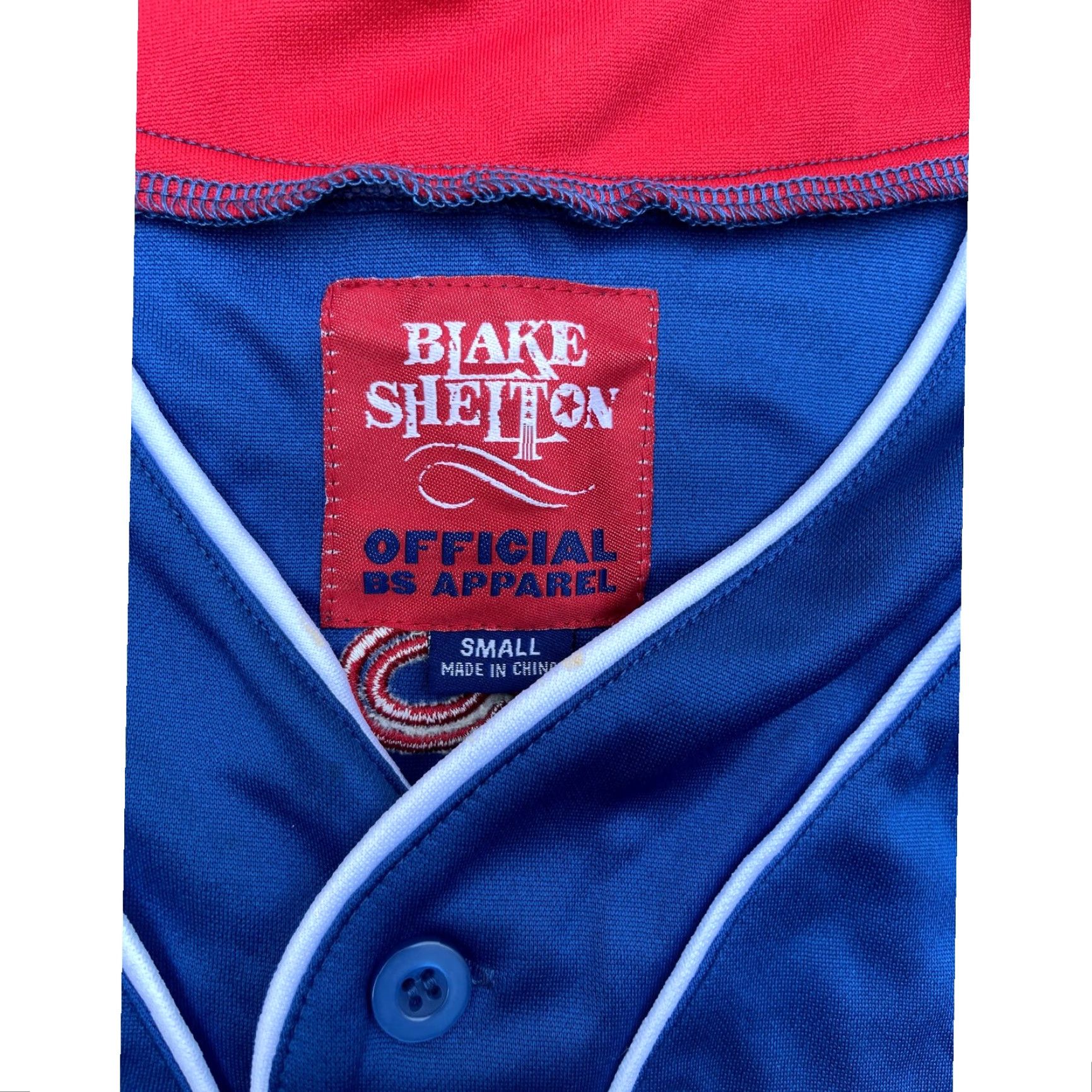 Vintage VINTAGE Blake Shelton #16 Mens Baseball Sewn Jersey Adult Size Small Country Music Shirt Mens 90s Concert Size US S / EU 44-46 / 1 - 4 Thumbnail