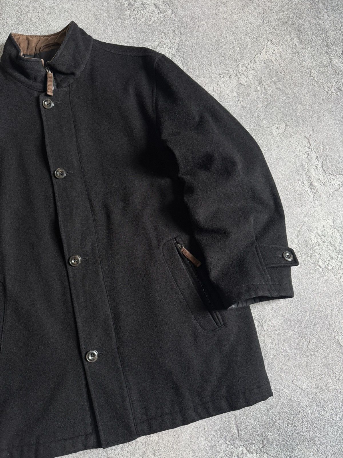 Designer Schneiders Salzburg Gore-Tex zip wool coat jacket long Size US XL / EU 56 / 4 - 9 Thumbnail