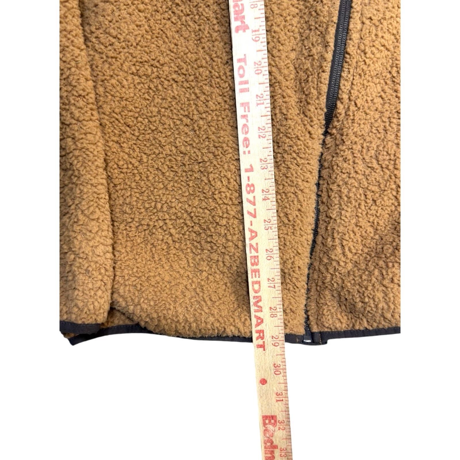 Eddie Bauer Eddie Bauer Jacket Mens L Brown Fleece Full Zip Outdoor Winter Casual Zip Pockets Stand-Up Collar Regular Fit Size US L / EU 52-54 / 3 - 4 Thumbnail