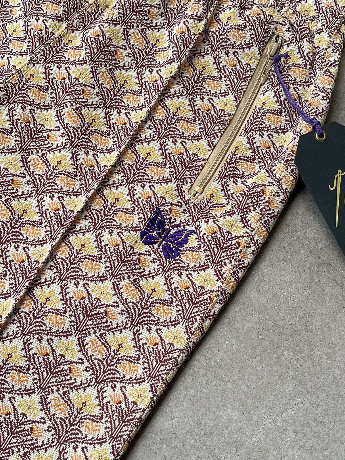 Needles !DS! DS23 Needles Butterfly Logo "Arabesque" Track Pants Size US 32 / EU 48 - 16 Thumbnail