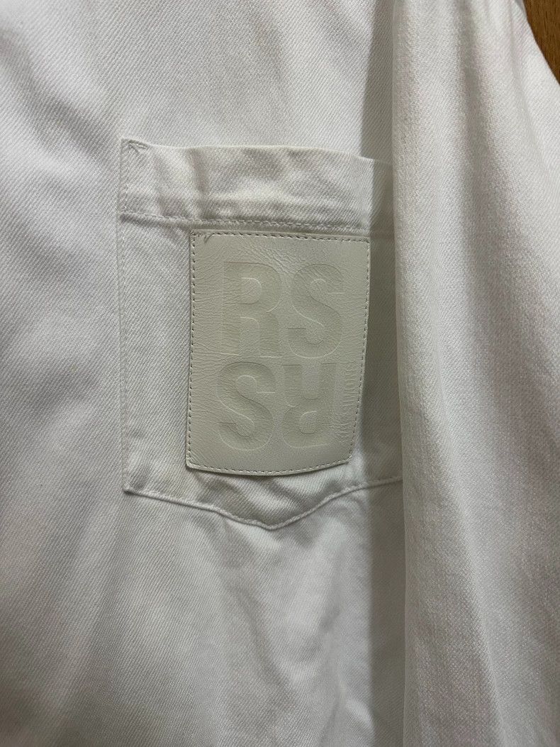 Raf simons 23ss silhouette white shirt
