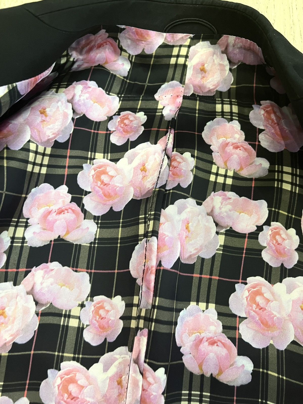 Givenchy × Riccardo Tisci Givenchy tisci Archive SS2013 tartan floral print blazer Size 50R - 6 Thumbnail
