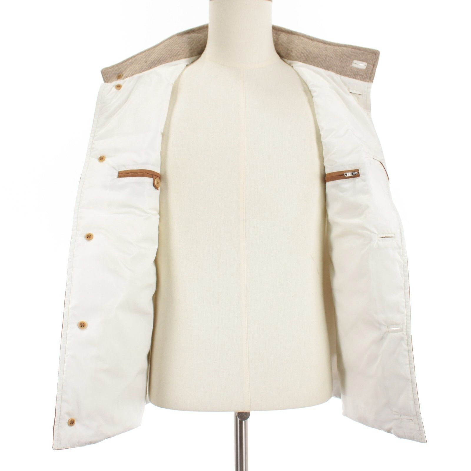 Luciano Barbera Luciano Barbera Vest Size L US In Brown Polyester Size US L / EU 52-54 / 3 - 7 Thumbnail