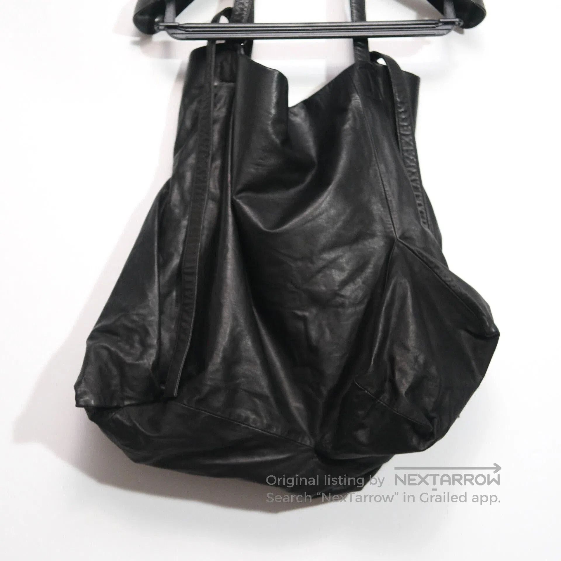 Yohji Yamamoto Yohji Yamamoto Leather Tote Bag. Size ONE SIZE - 6 Thumbnail