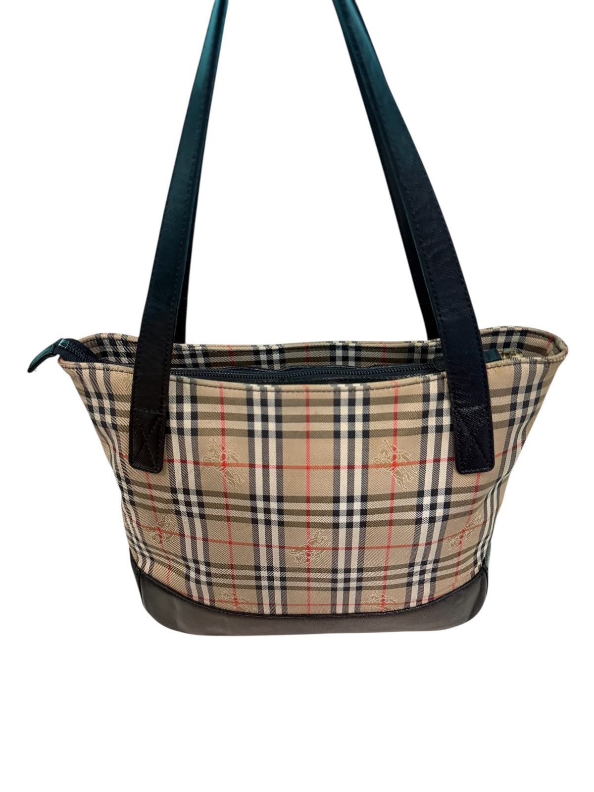 Burberry RARE VINTAE BURBERRYS NOVA CHECK TOTE BAG Size ONE SIZE - 9 Thumbnail