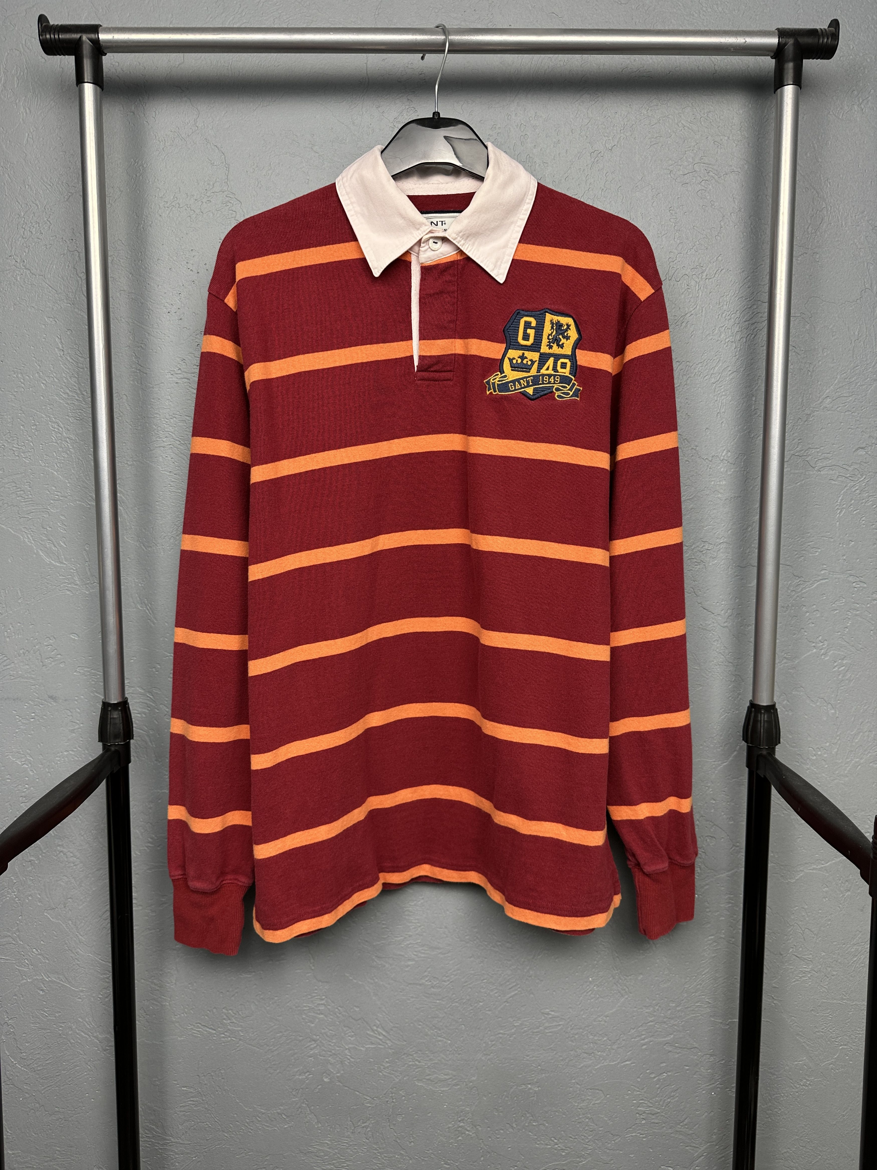 Gant Gant Vintage Mens Rugby Long Sleeve Polo Shirt Size US L / EU 52-54 / 3 - 1 Thumbnail