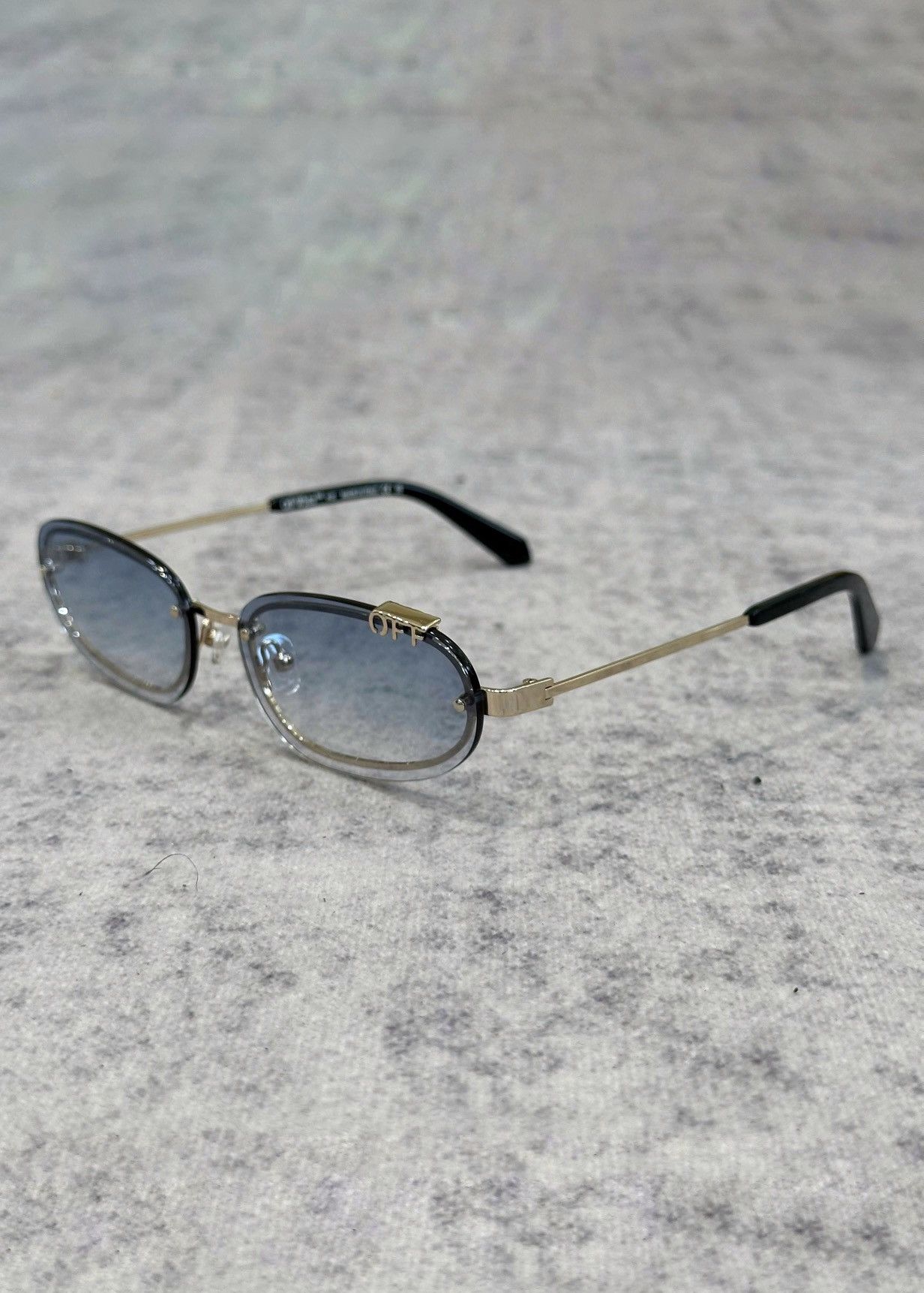 Off-White OFF-WHITE MIAMI SUNGLASSES GOLD GRADIENT Size ONE SIZE - 1 Thumbnail