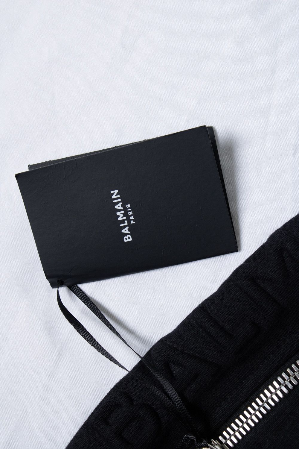 Balmain Balmain, black joggers with embossed logo Size US 30 / EU 46 - 9 Thumbnail
