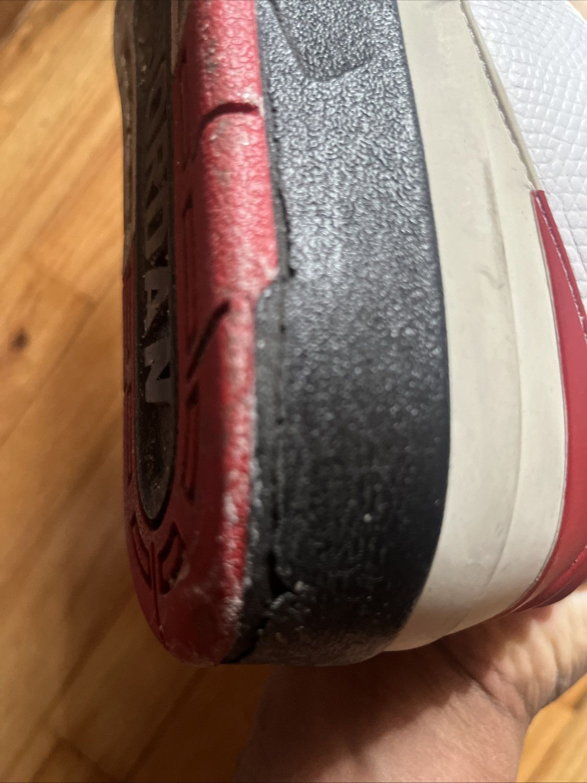 Jordan Brand Nike Air Jordan 2 II Retro OG Chicago QF Size US 9.5 / EU 42-43 - 9 Thumbnail
