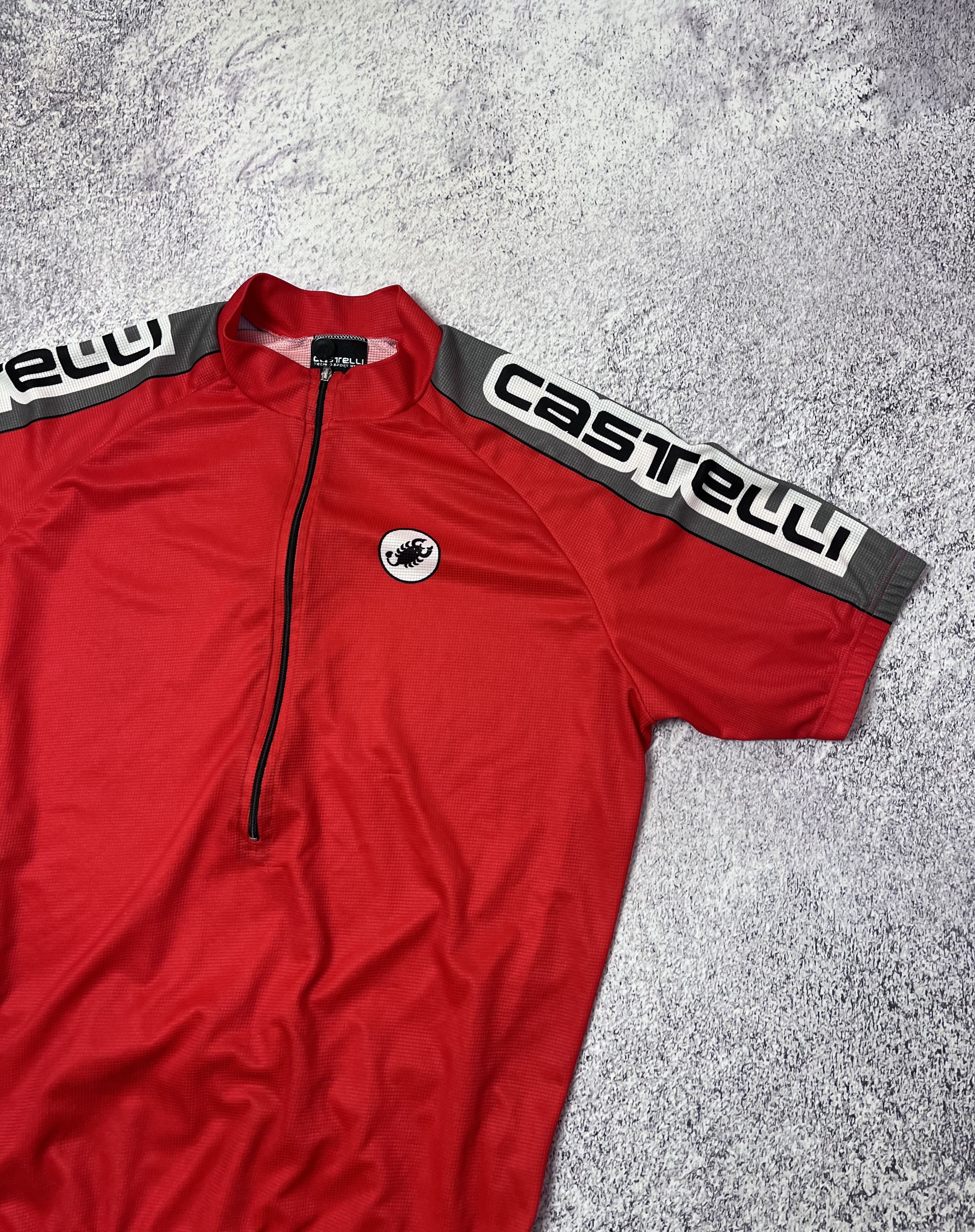 Other Vintage mens Cycling T-shirt Castelly size Xxl Size US XXL / EU 58 / 5 - 2 Thumbnail