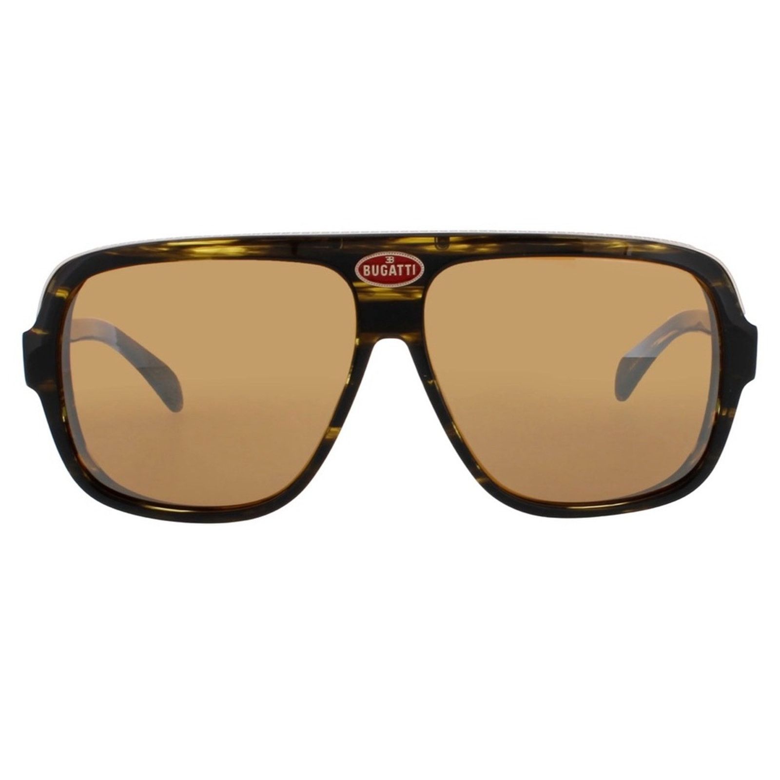 Bugatti New! BUGATTI 06-DT Stylish Dark Tortoise Aviator Sunglasses Size ONE SIZE - 1 Thumbnail