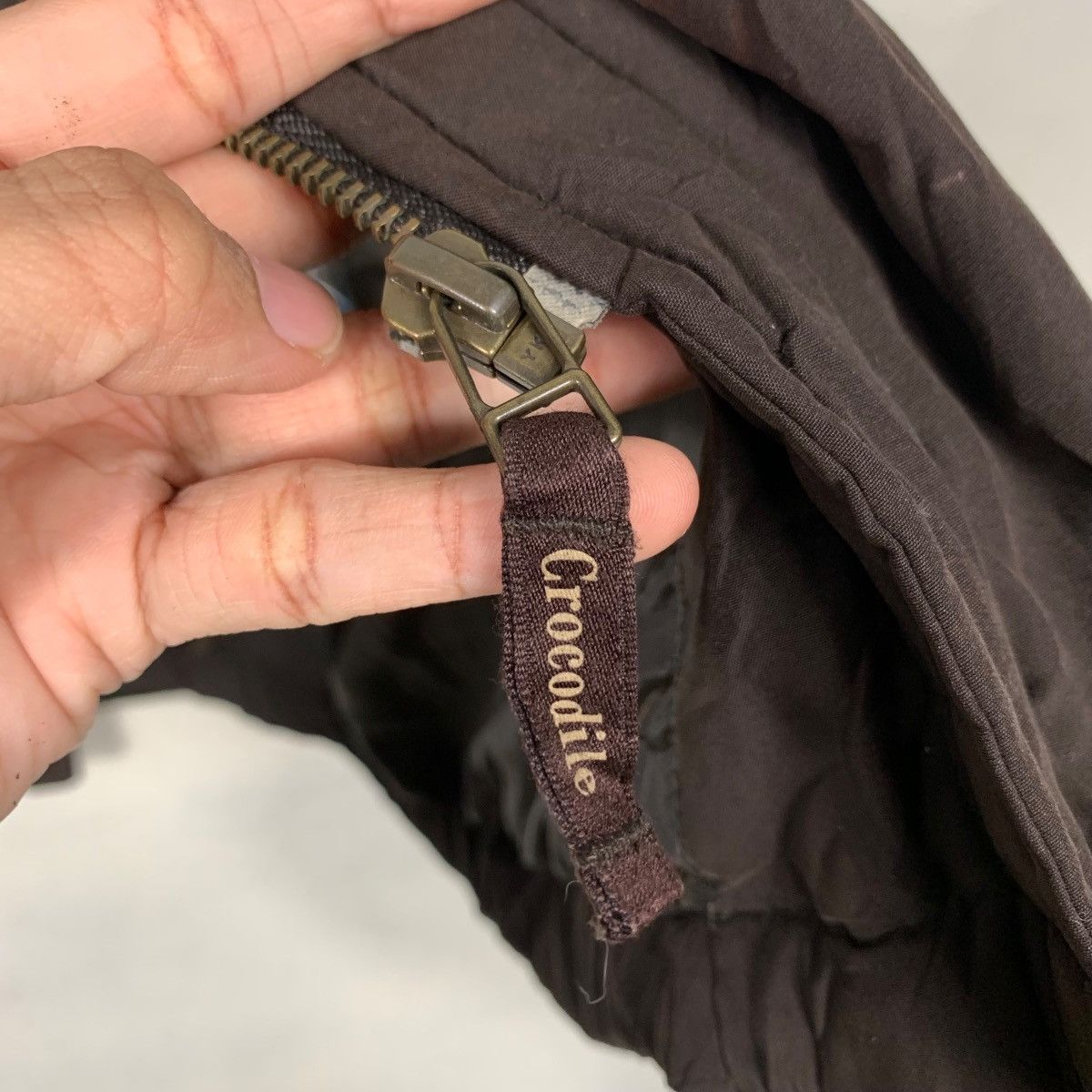 Japanese Brand CROCODILE Stripe Lightweight Work Casual Jacket #2370-C106 Size US L / EU 52-54 / 3 - 12 Thumbnail