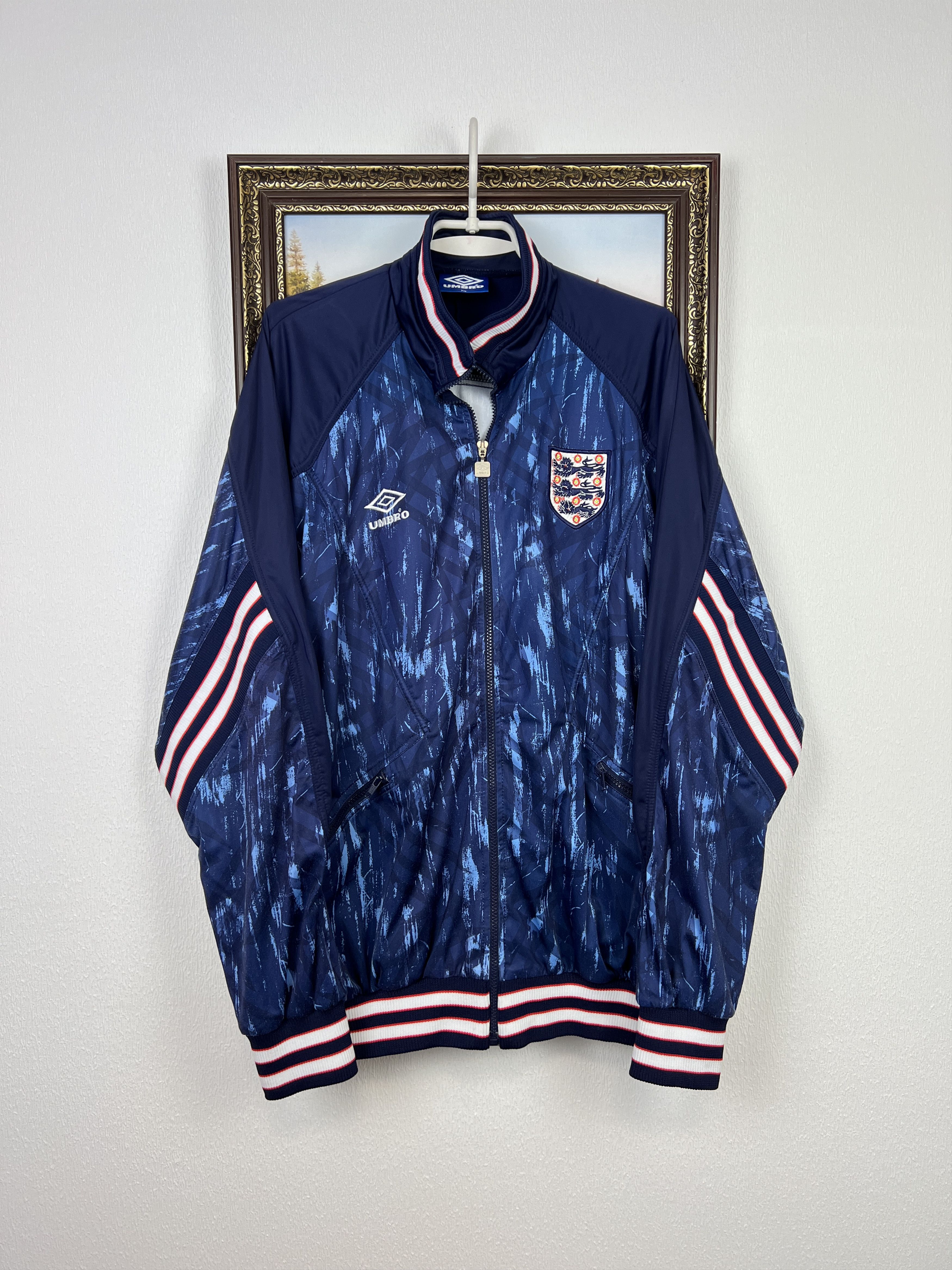 Umbro Vintage 90's Umbro Scotland Football Jacket Soccer Track Top