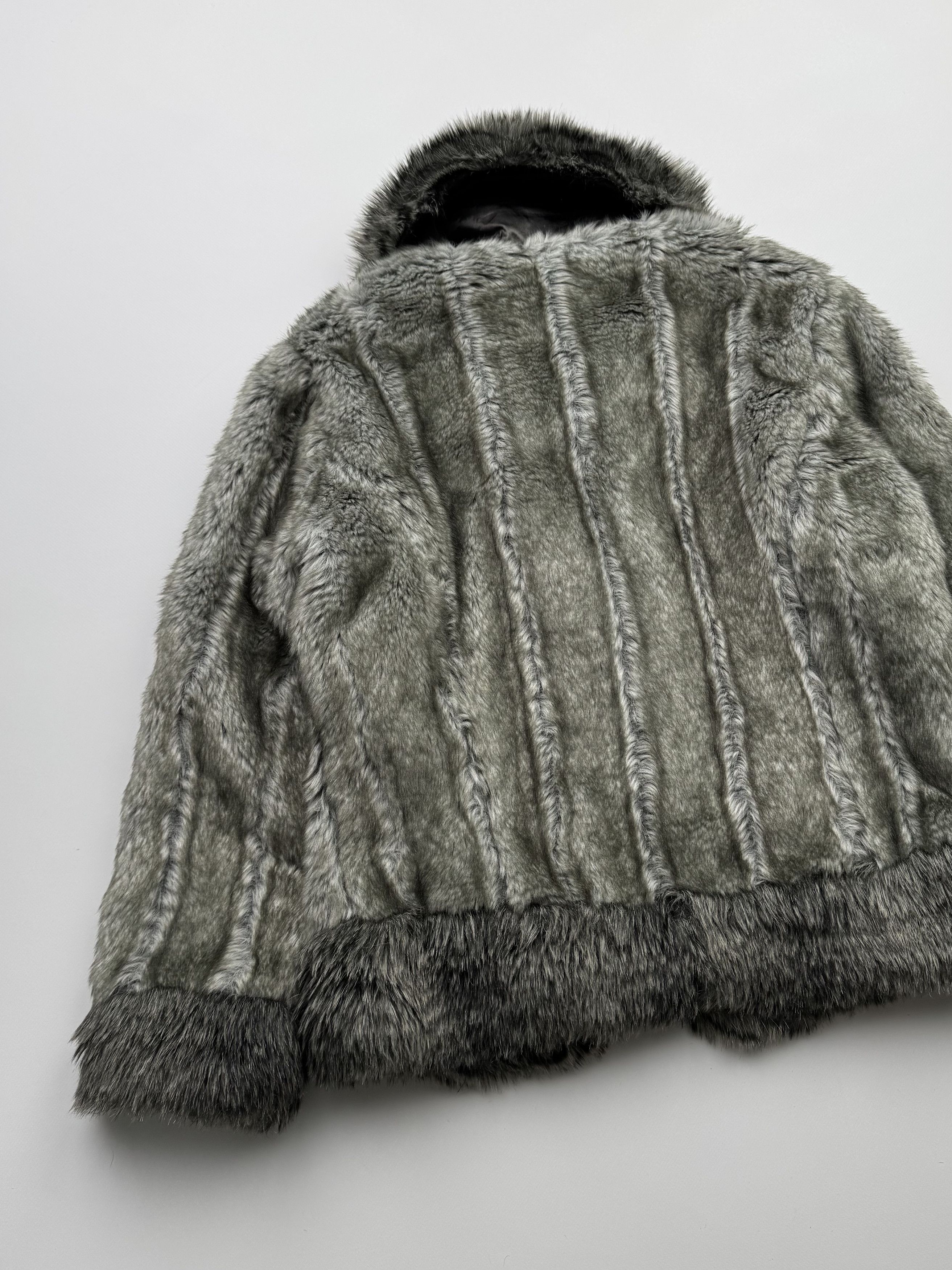 Japanese Brand Vintage Faux Fur Coat B420(V358)E2 Size S / US 4 / IT 40 - 7 Thumbnail