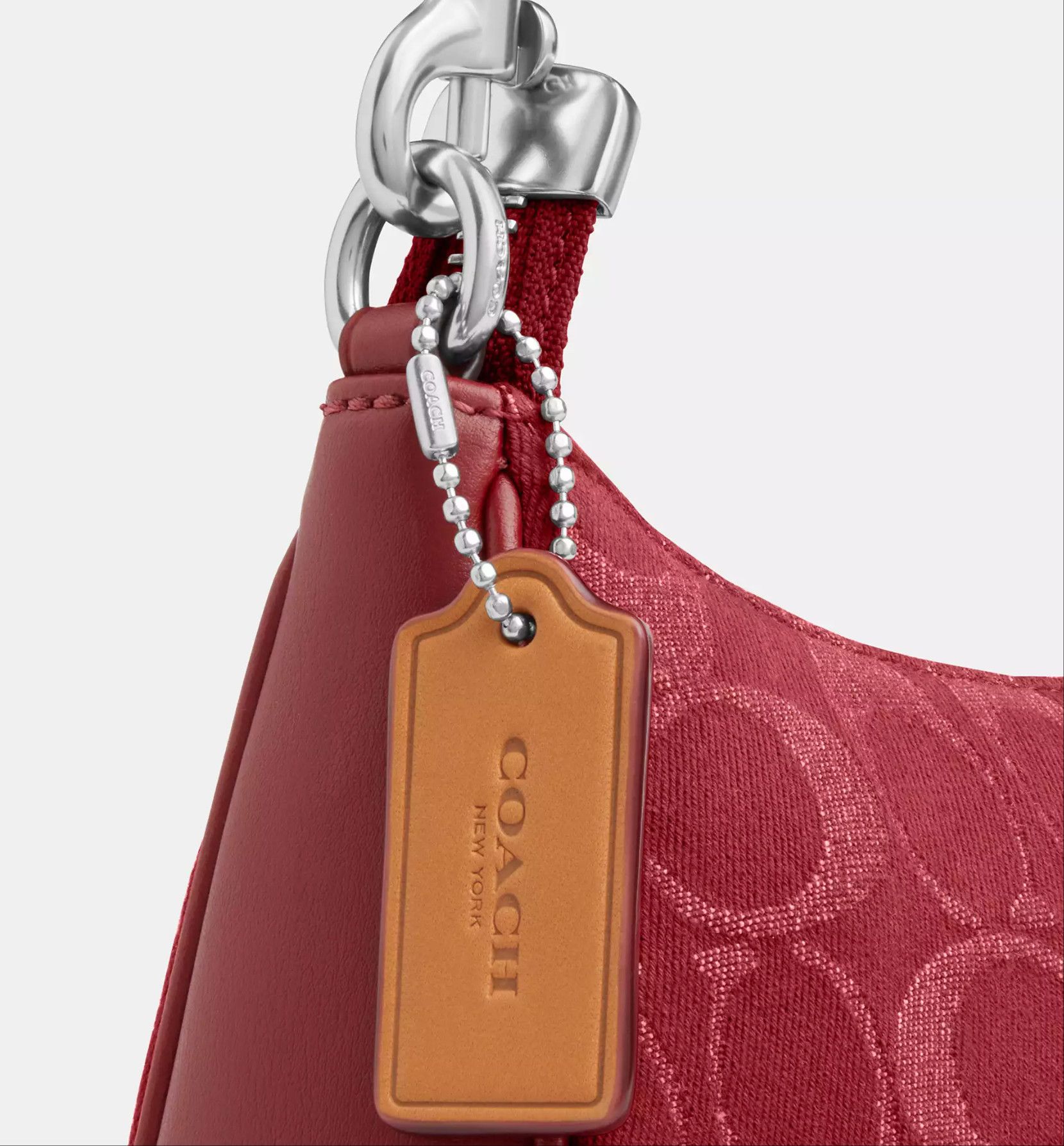 Coach Teri Shoulder Bag In Signature Denim CDE43 Size ONE SIZE - 16 Thumbnail