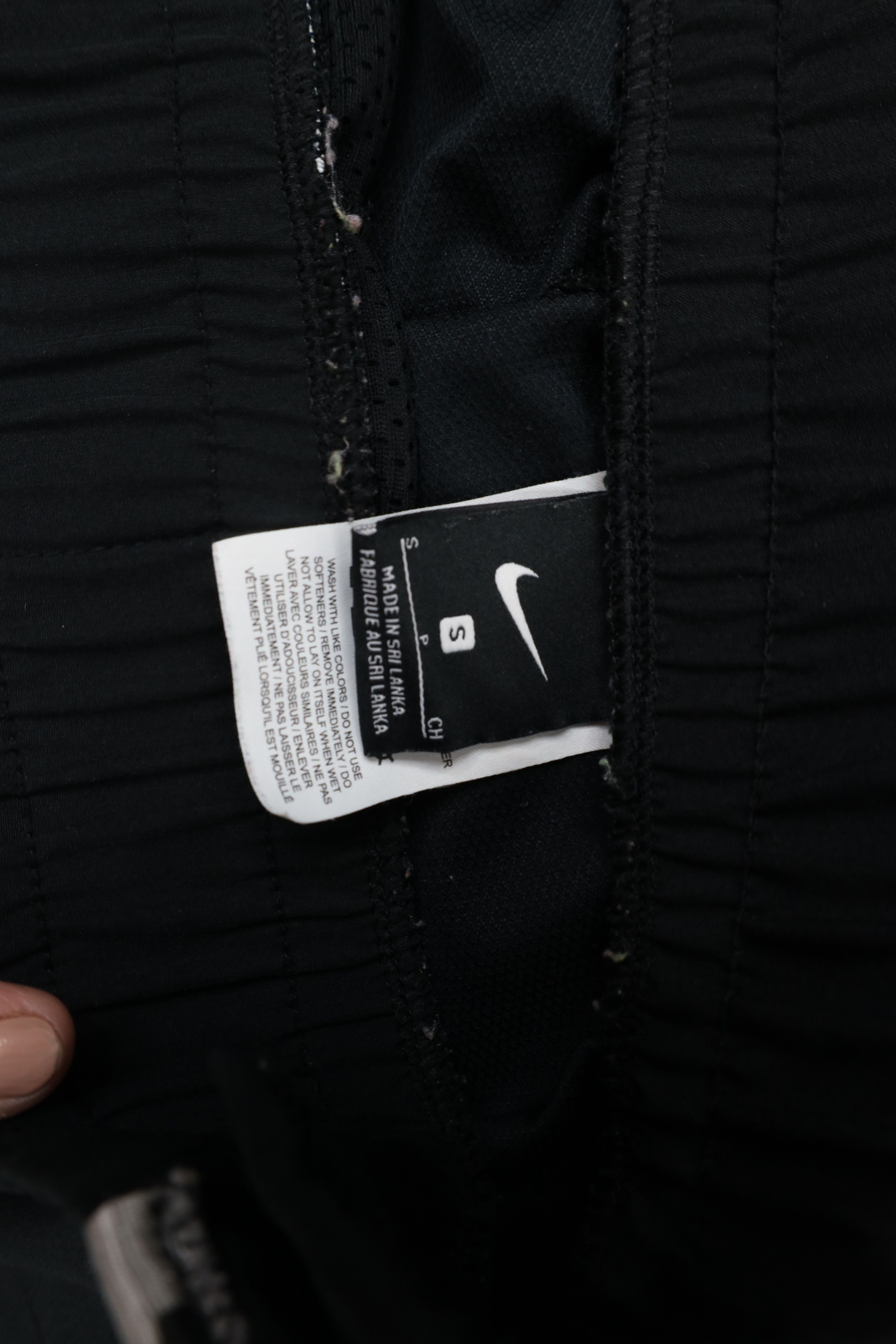 Nike × Vintage Nike Pro Scott Mini Swoosh Wide Leg Tearaway Pants Black Size US 32 / EU 48 - 7 Thumbnail